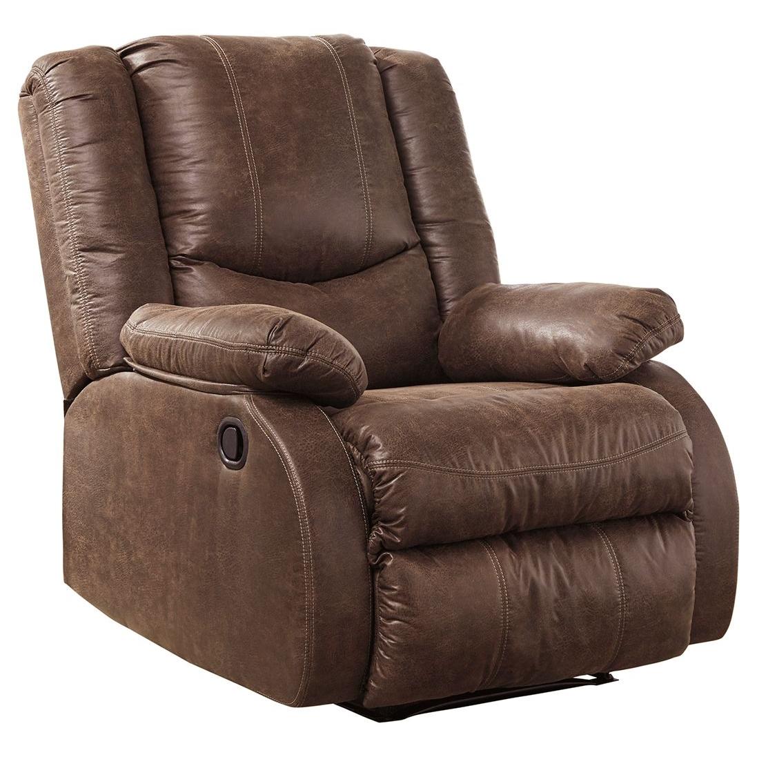 Ashley Bladewood Zero Wall Recliner in Coffee - Image 133