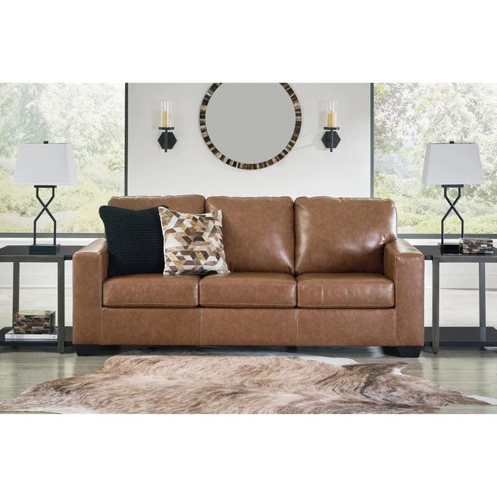 Ashley Bolsena Queen Sofa Sleeper in Caramel - Image 6