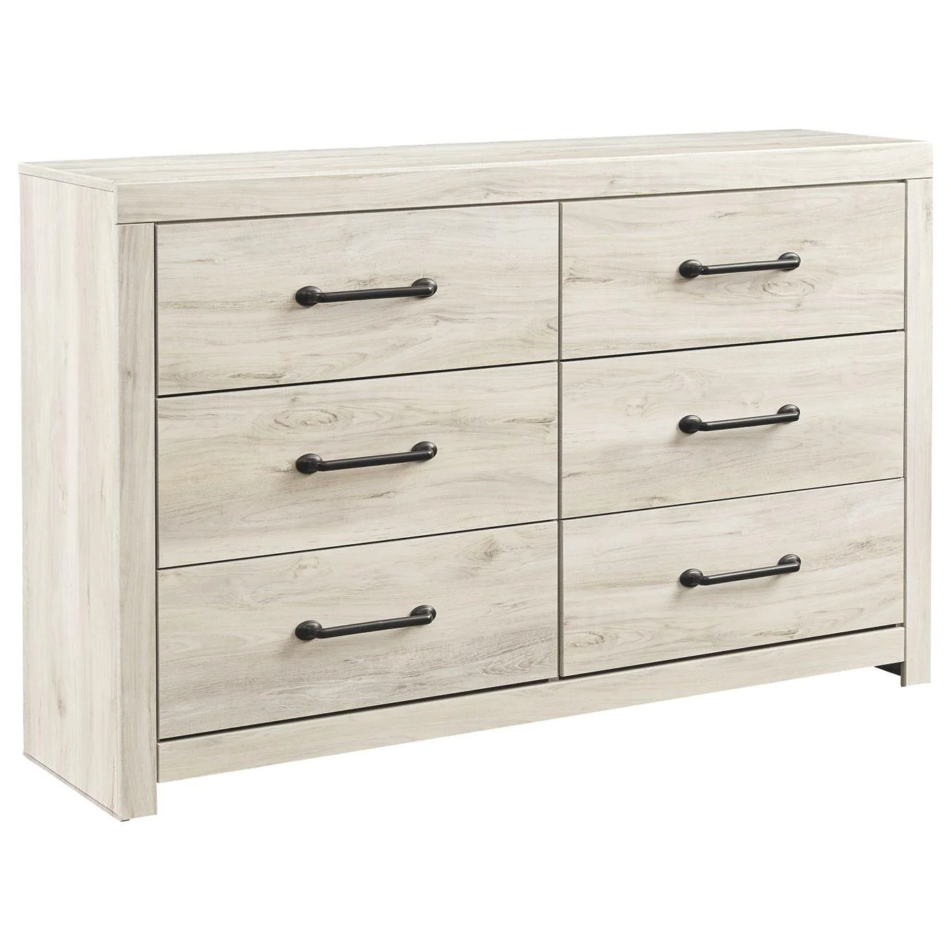 Ashley Cambeck Six Drawer Dresser in Whitewash - Image 3