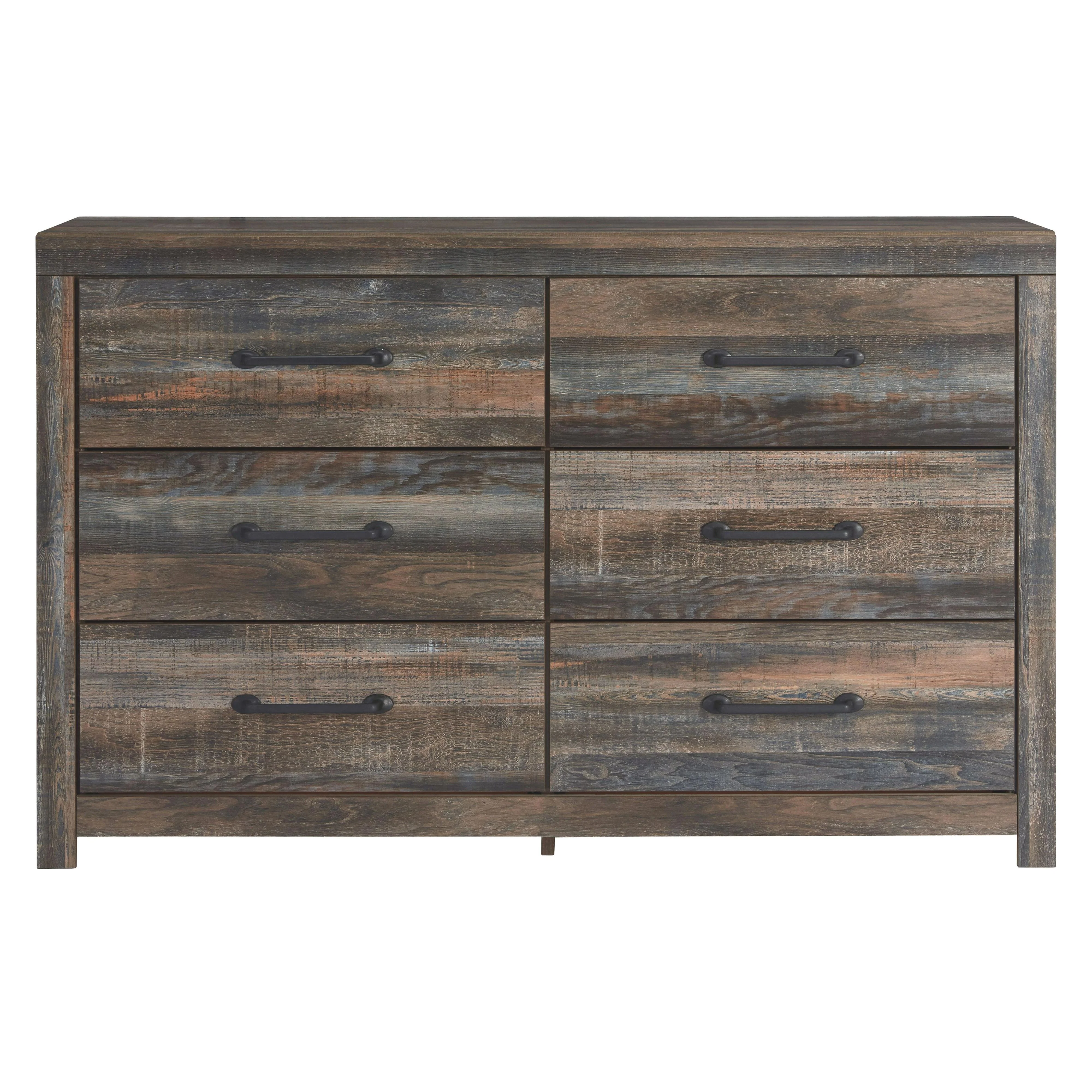 Ashley Drystan Six Drawer Dresser in Brown/Beige - Image 137