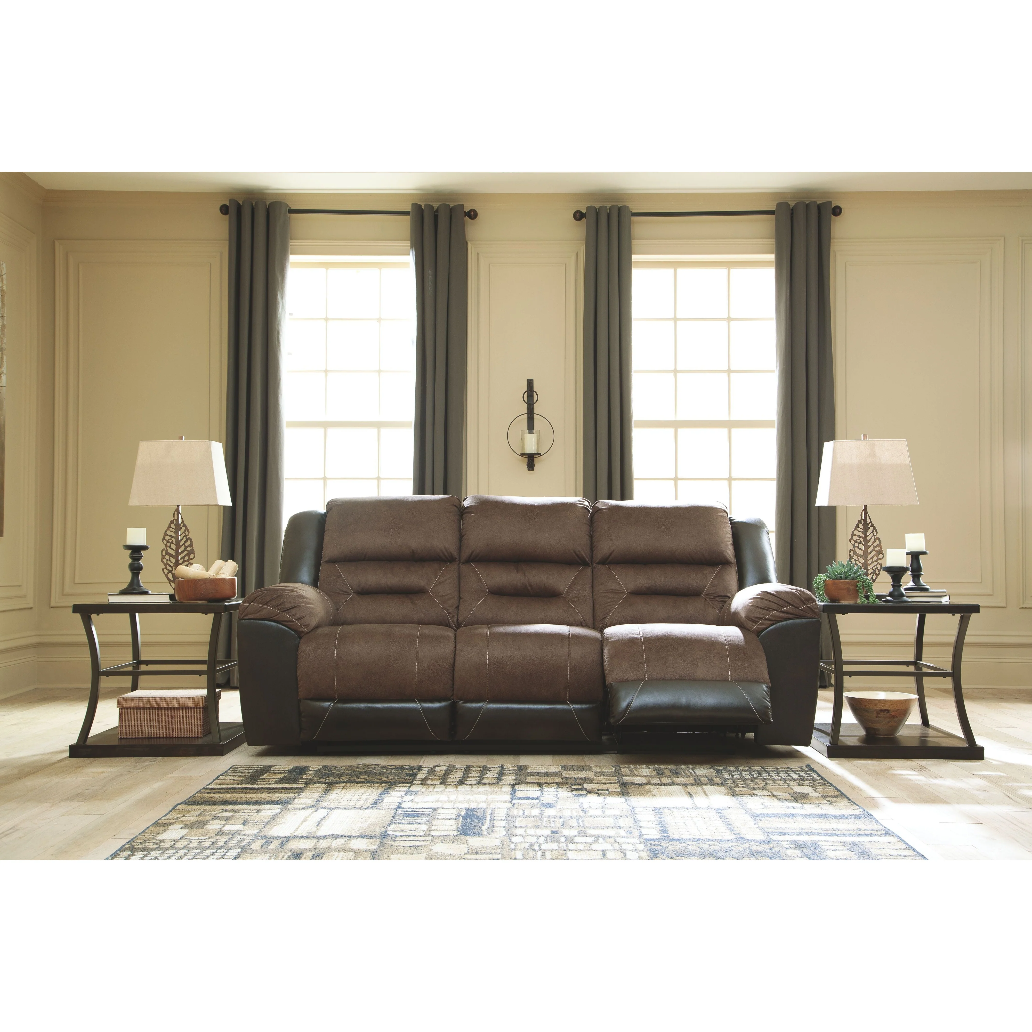 Earhart - Chestnut - Reclining Sofa - Image 12