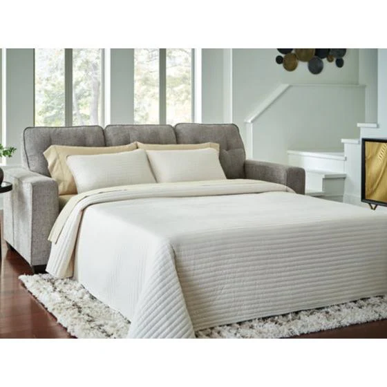 Ashley Larimer Queen Sofa Sleeper in Iron - Image 2