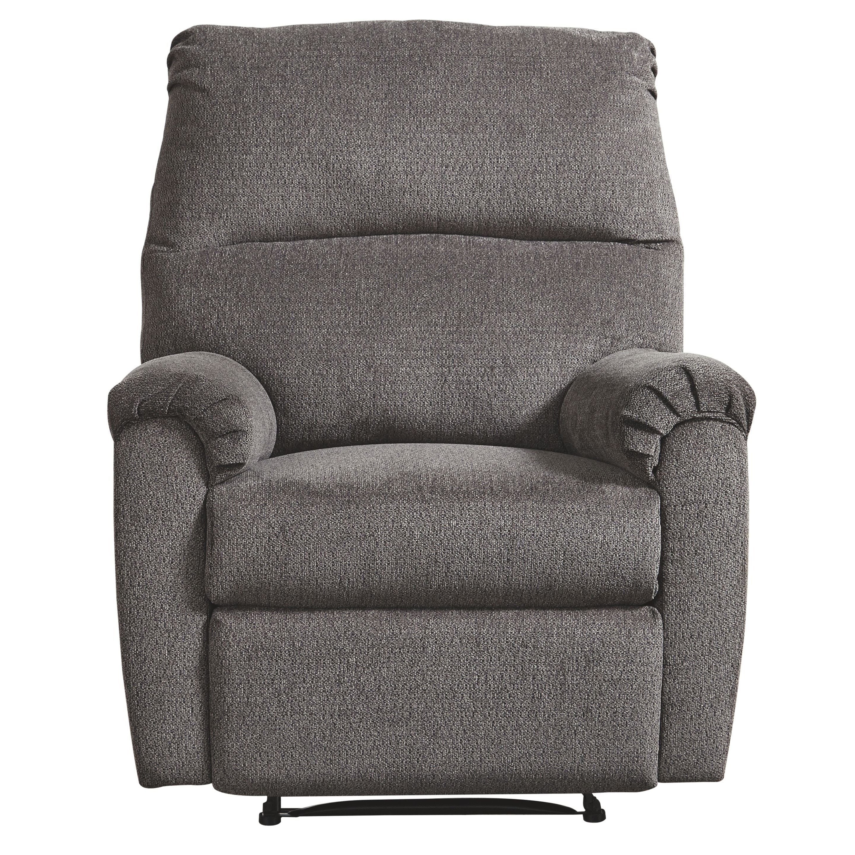 Ashley Nerviano Zero Wall Recliner in Gray - Image 4