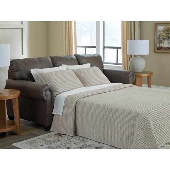 Ashley Roxmere Queen Sofa Sleeper in Umber - Image 2