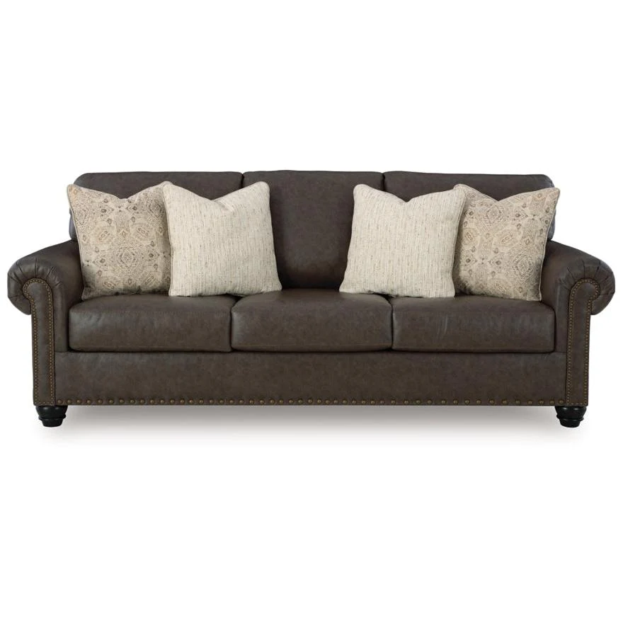 Ashley Roxmere Queen Sofa Sleeper in Umber - Image 3