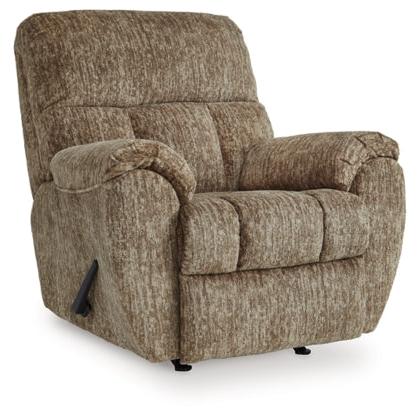 Ashley Stayfish Rocker Recliner in Taupe