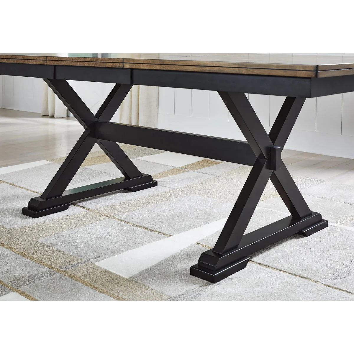 Ashley Wildenauer Extension Dining Table w/6 Ladder Back Chairs Bundle - Image 5