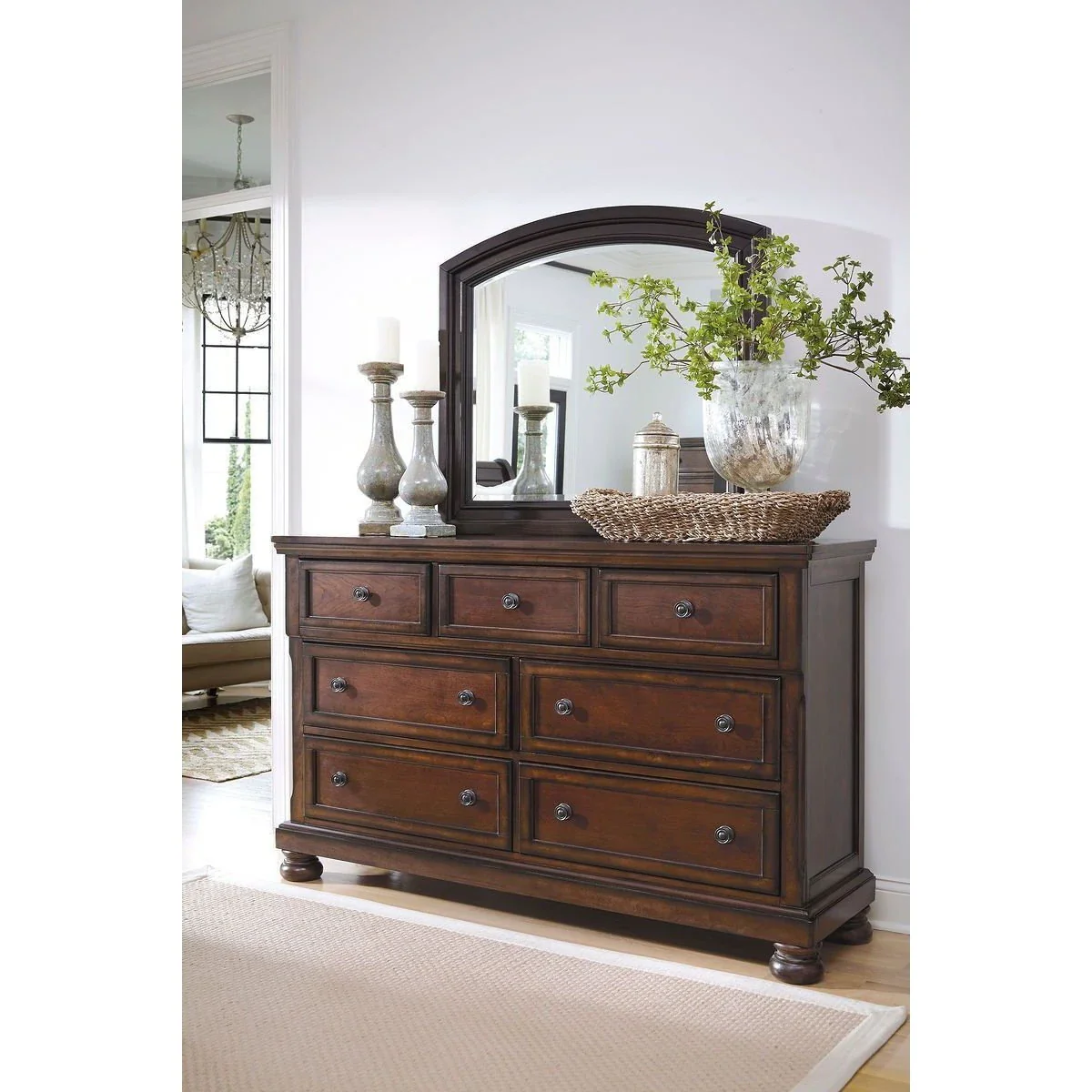 Ashley Porter Dresser in Rustic Brown - Image 3