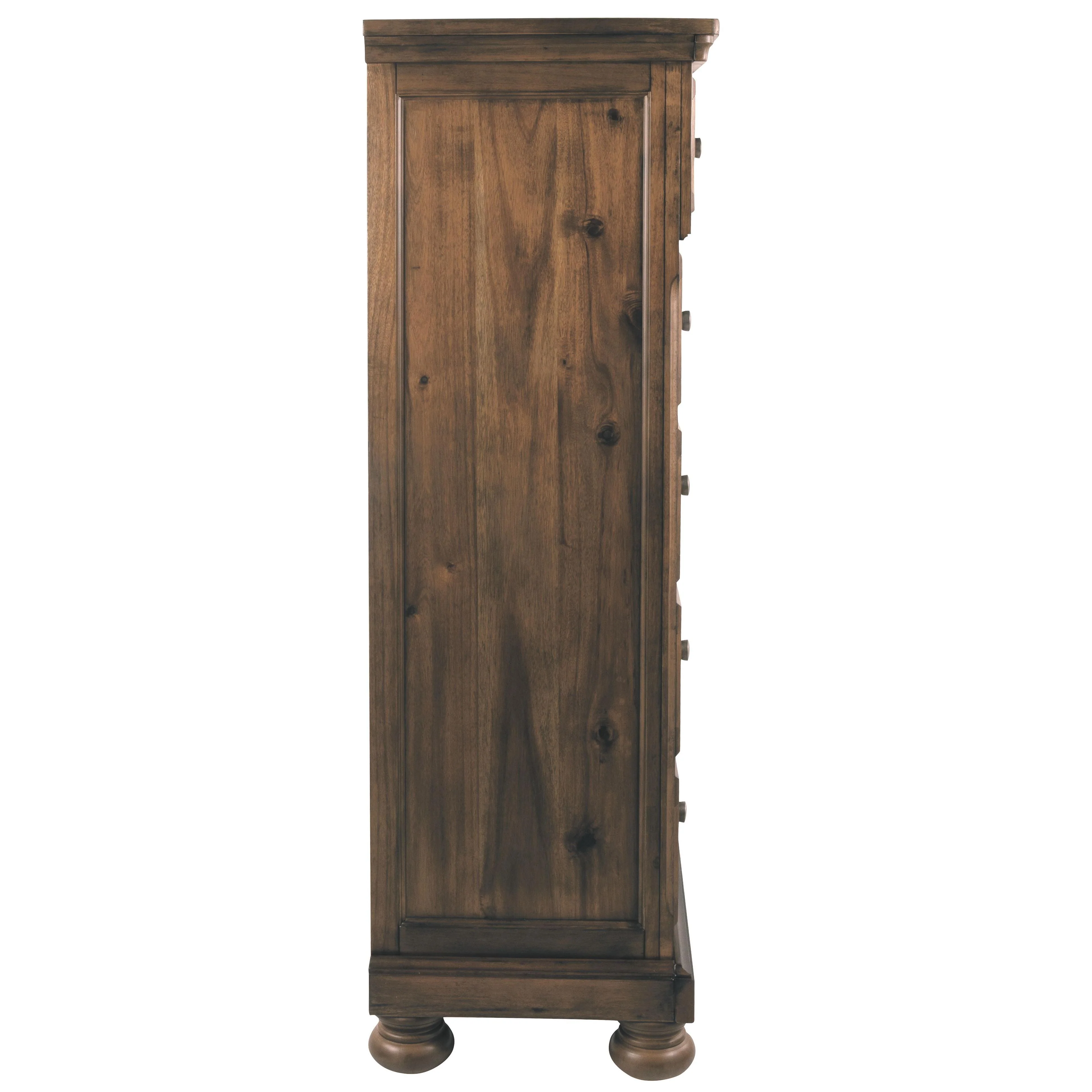 Ashley Flynnter Five Drawer Chest in Medium Brown - Image 23