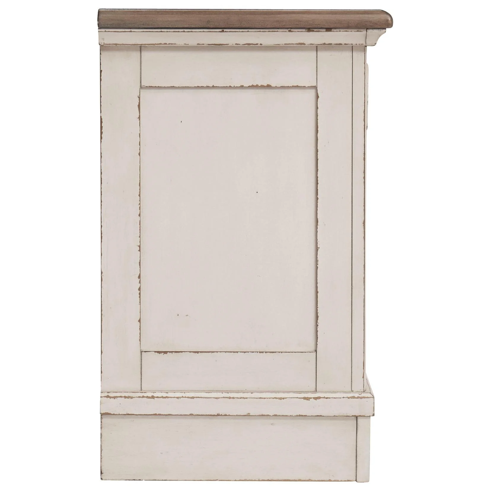 Ashley Realyn 3 Drawer Night Stand in  White, Brown & Beige - Image 63