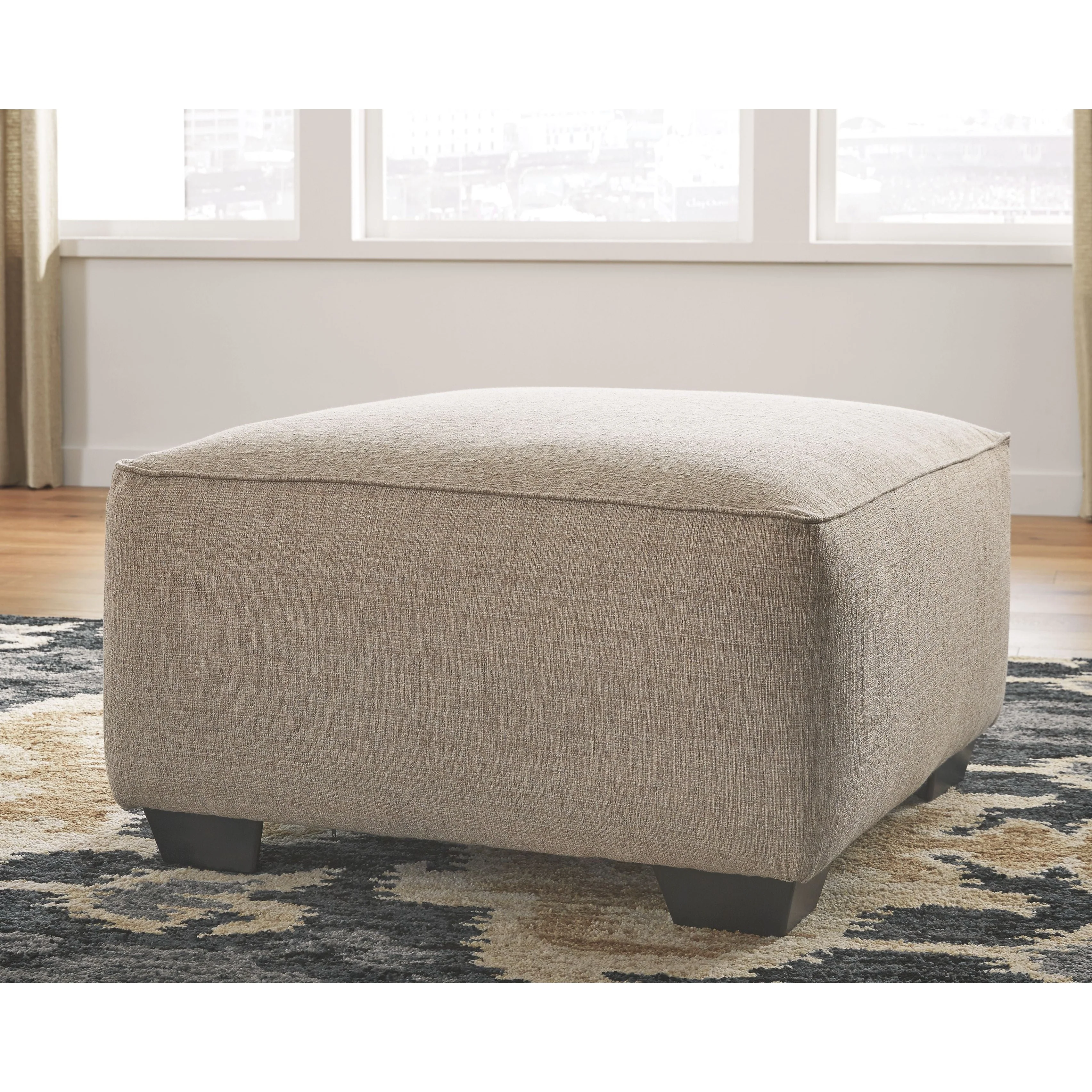 Baceno - Hemp - Oversized Accent Ottoman - Image 2