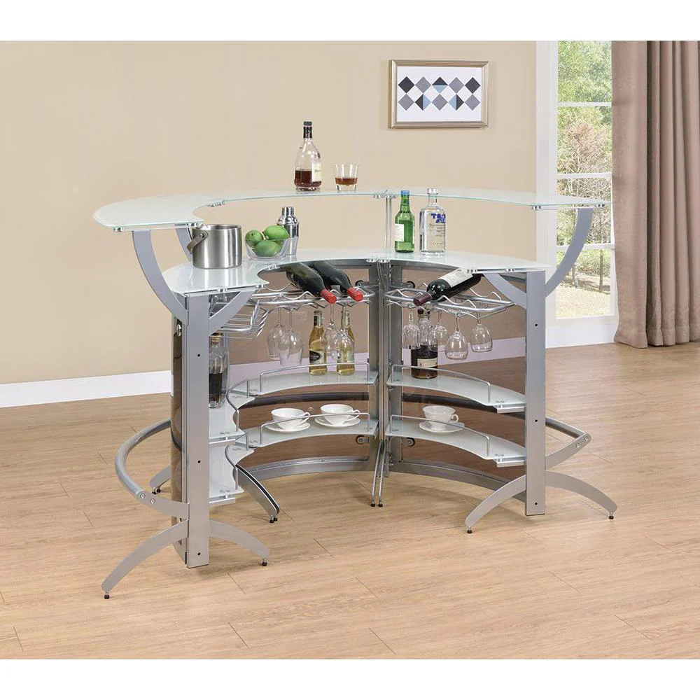 Bar Units: Contemporary - 3 Pc Bar Unit Set - Image 3