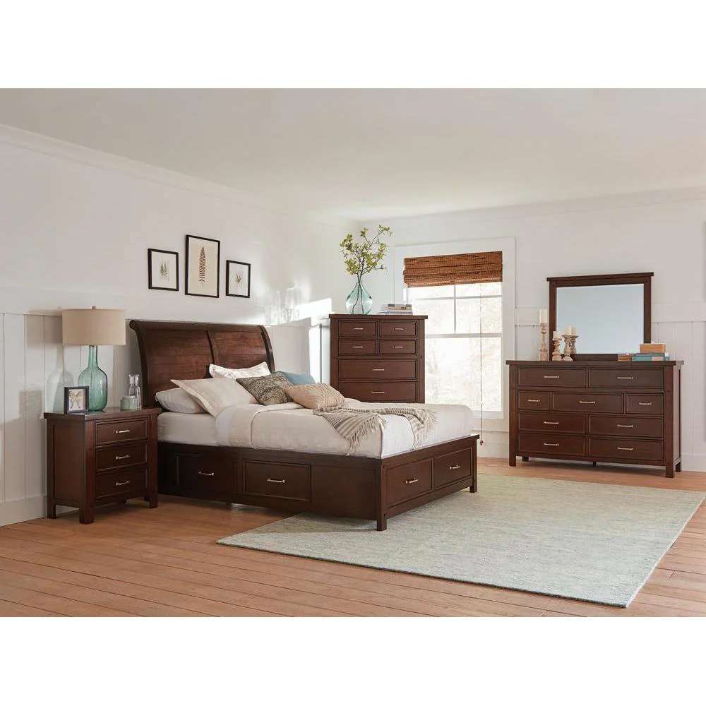 Barstow - Eastern King Storage Bed - Brown - Image 3