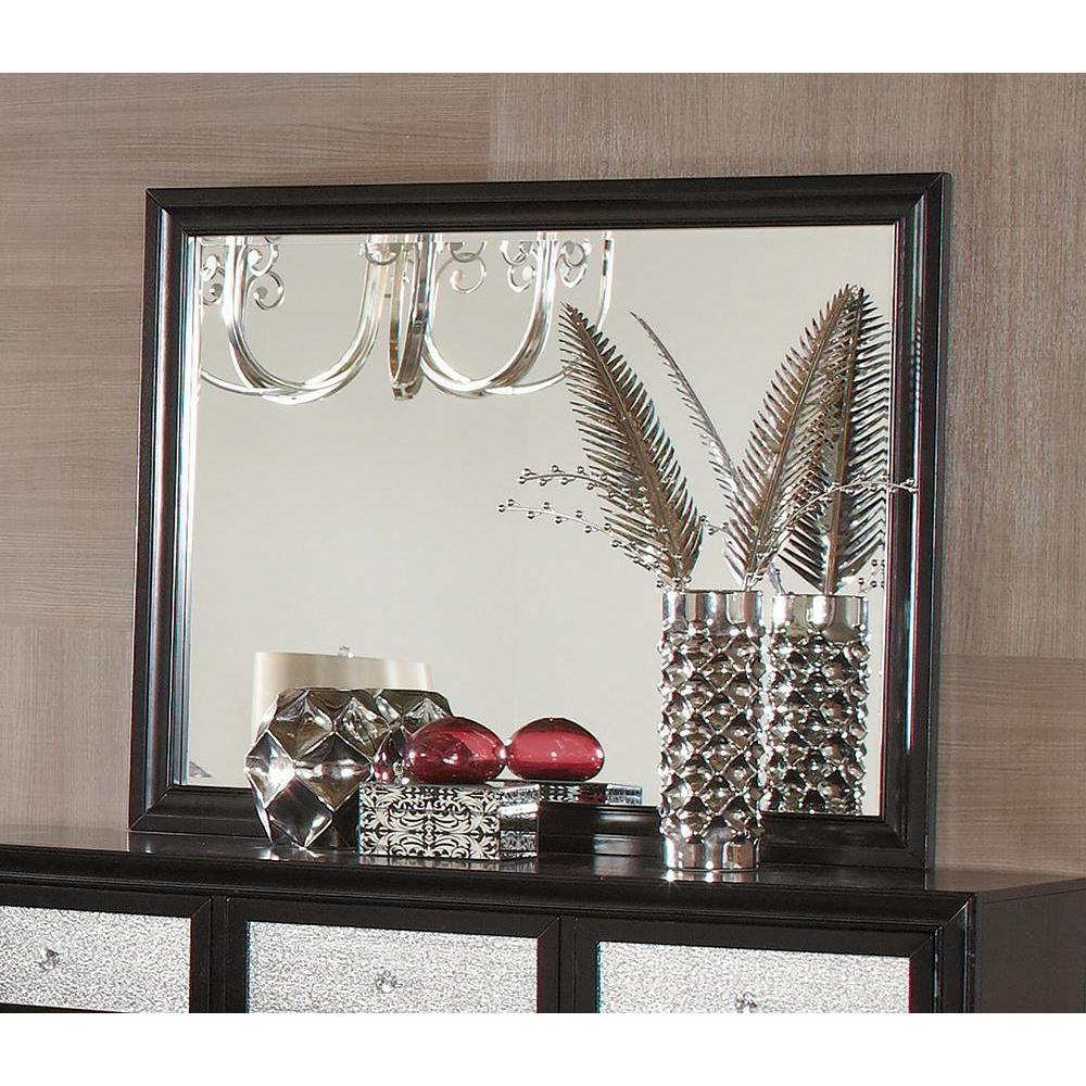 Barzini Bedroom - Mirror - Black