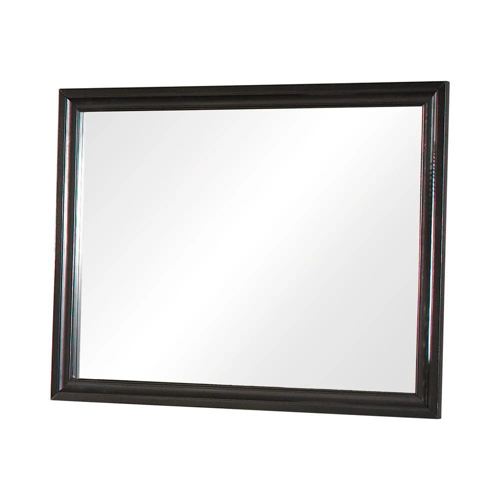 Barzini Bedroom - Mirror - Black - Image 3