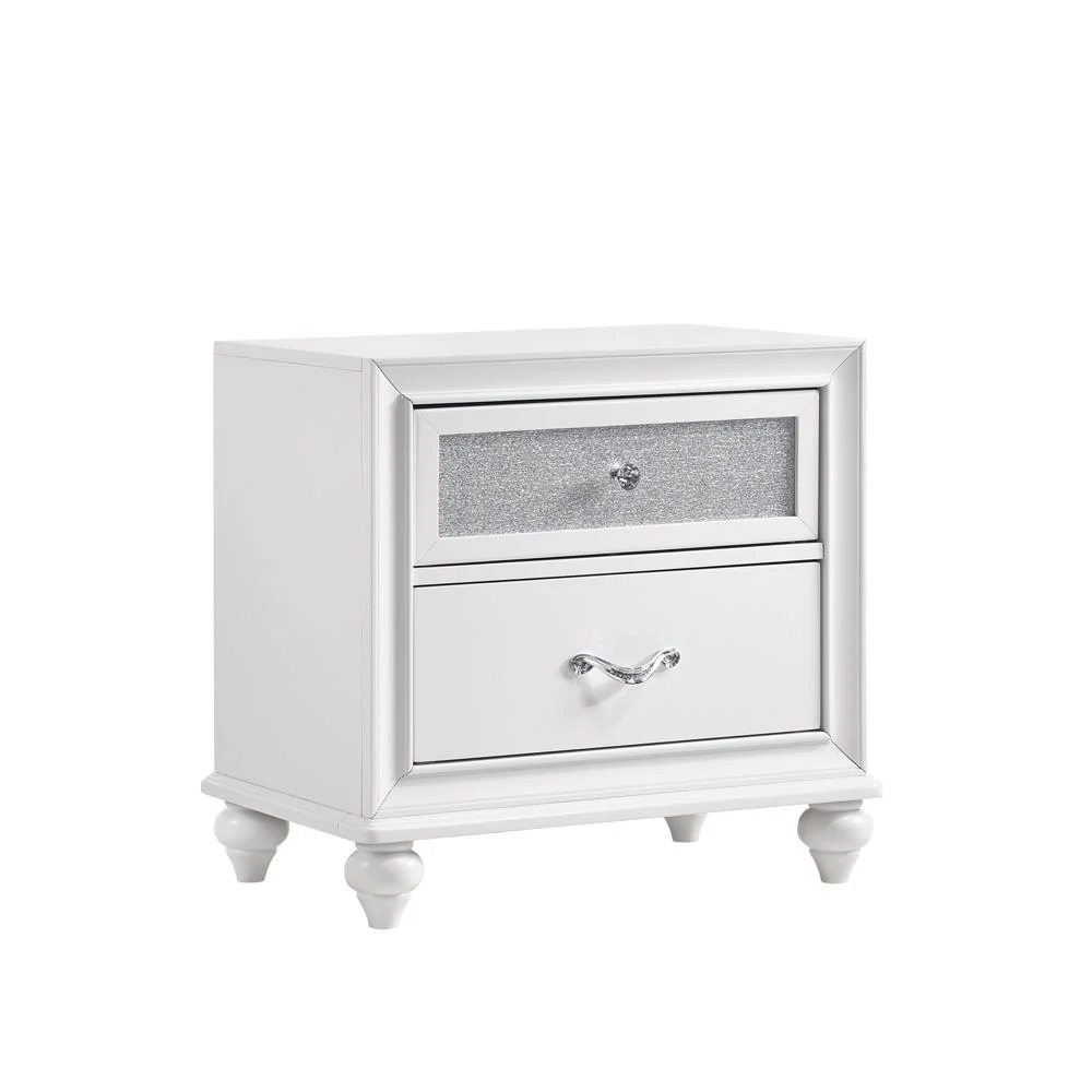 Barzini - Nightstand - White - Image 2