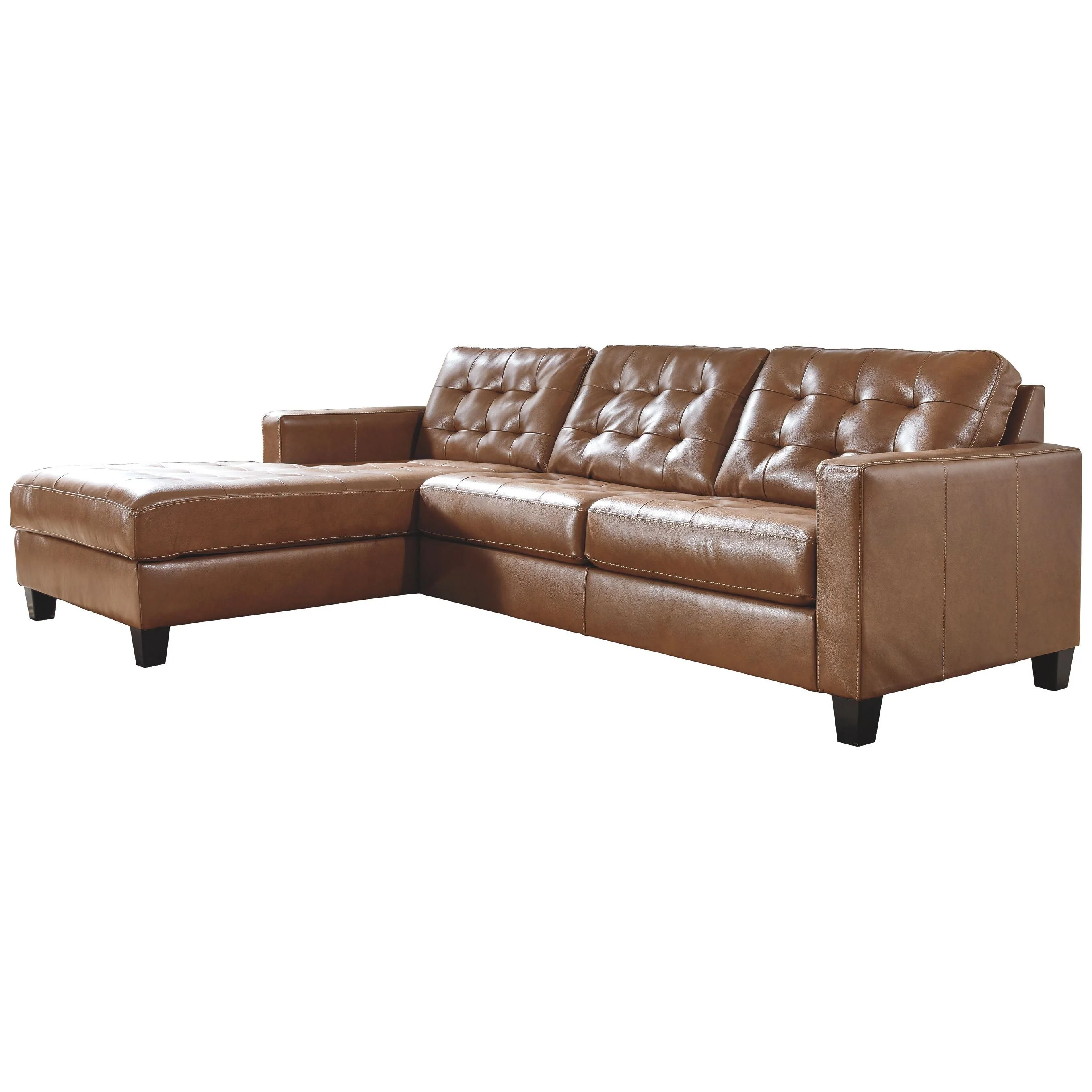 Baskove - Auburn - Left Arm Facing Corner Chaise 2 Pc Sectional - Image 10