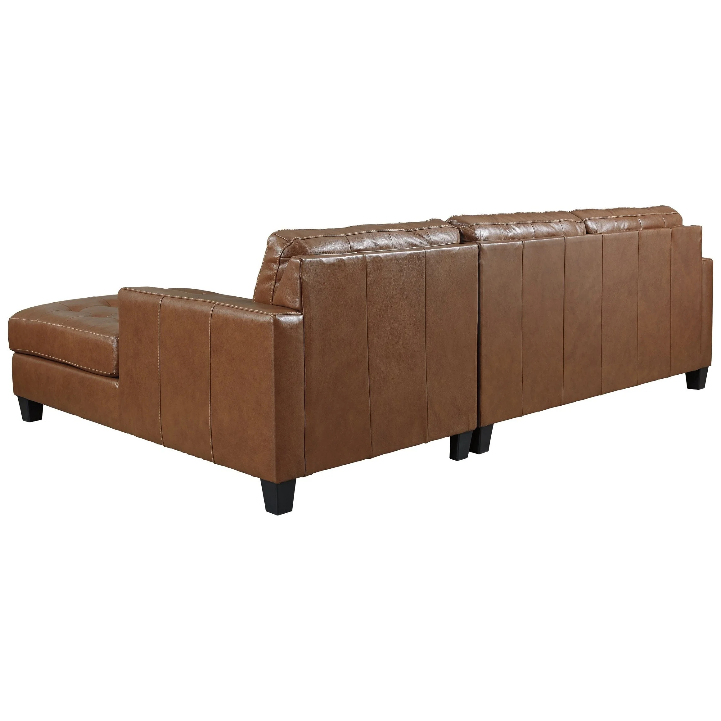 Baskove - Auburn - Left Arm Facing Loveseat 2 Pc Sectional - Image 11