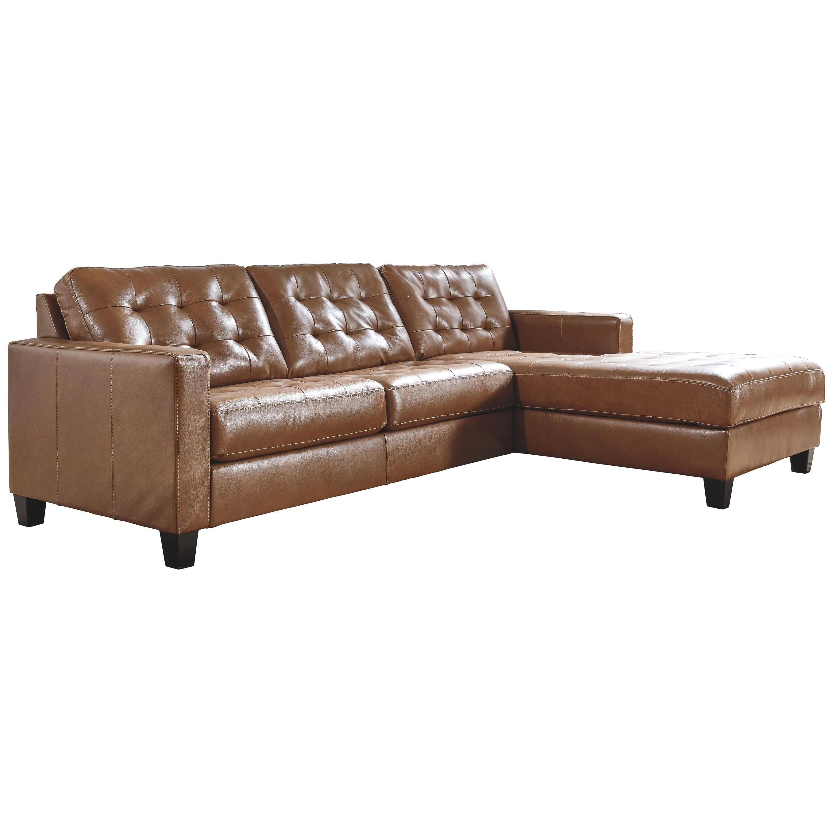 Baskove - Auburn - Left Arm Facing Loveseat 2 Pc Sectional - Image 22