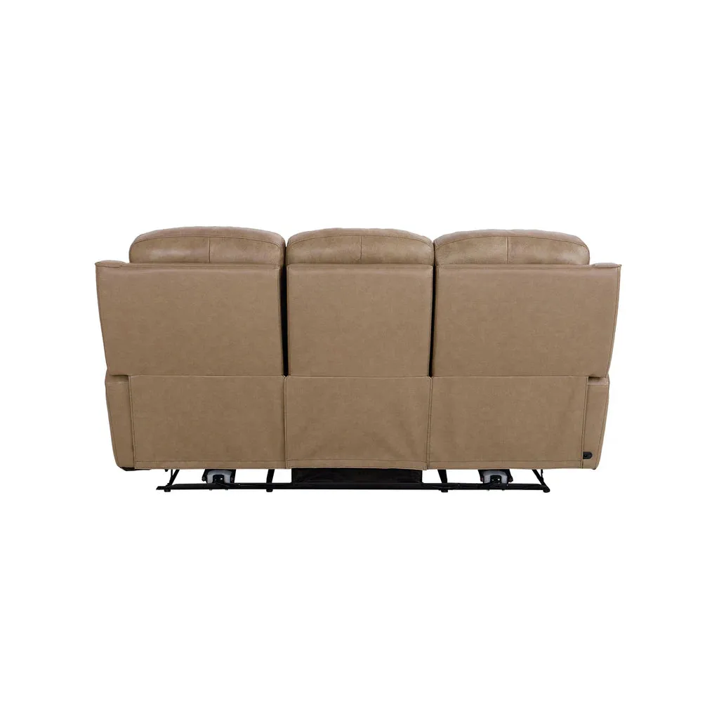 Bassett Douglas Power Reclining Sofa in Wheat - Image 4