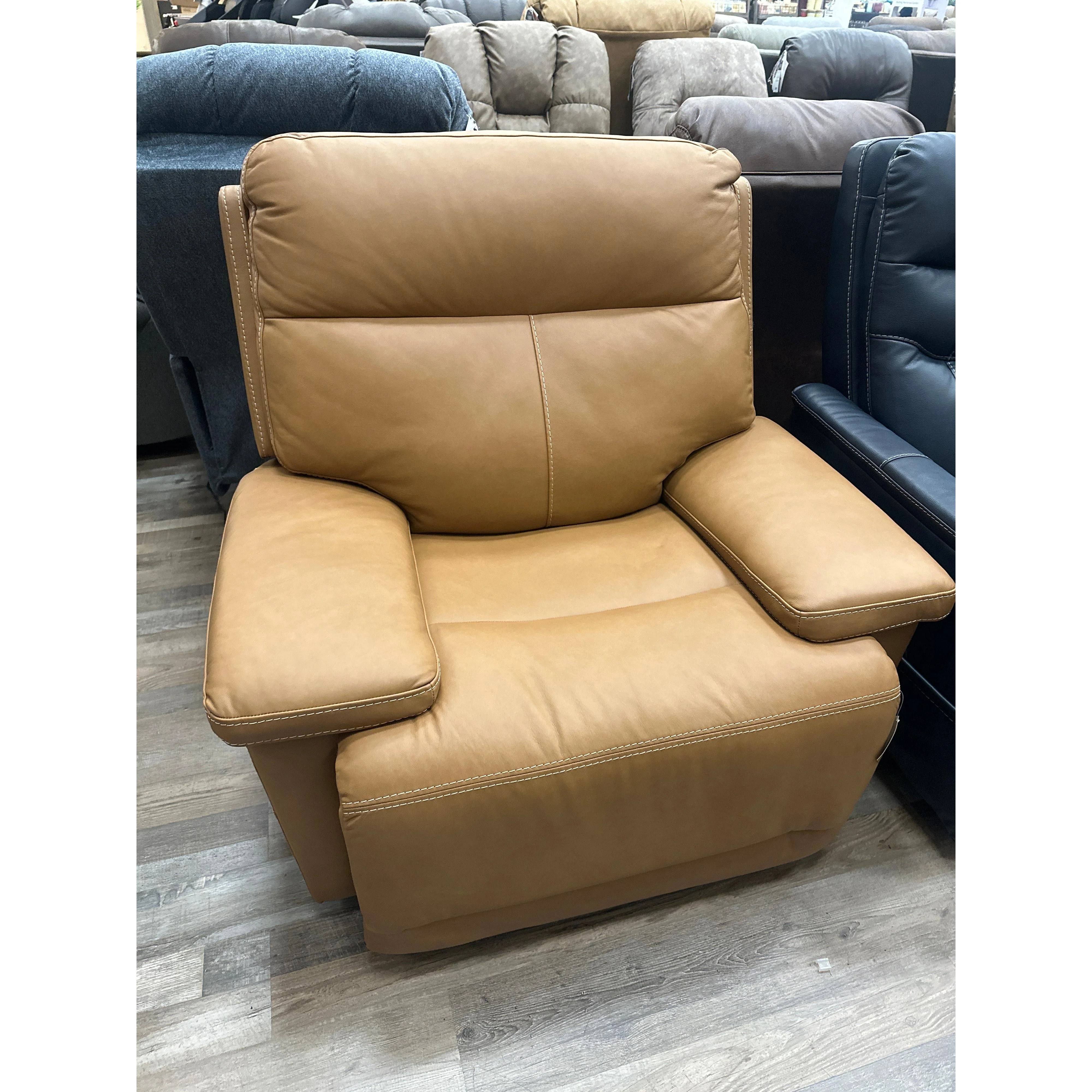 Bassett Fletcher Wallsaver Power Recliner in Antelope
