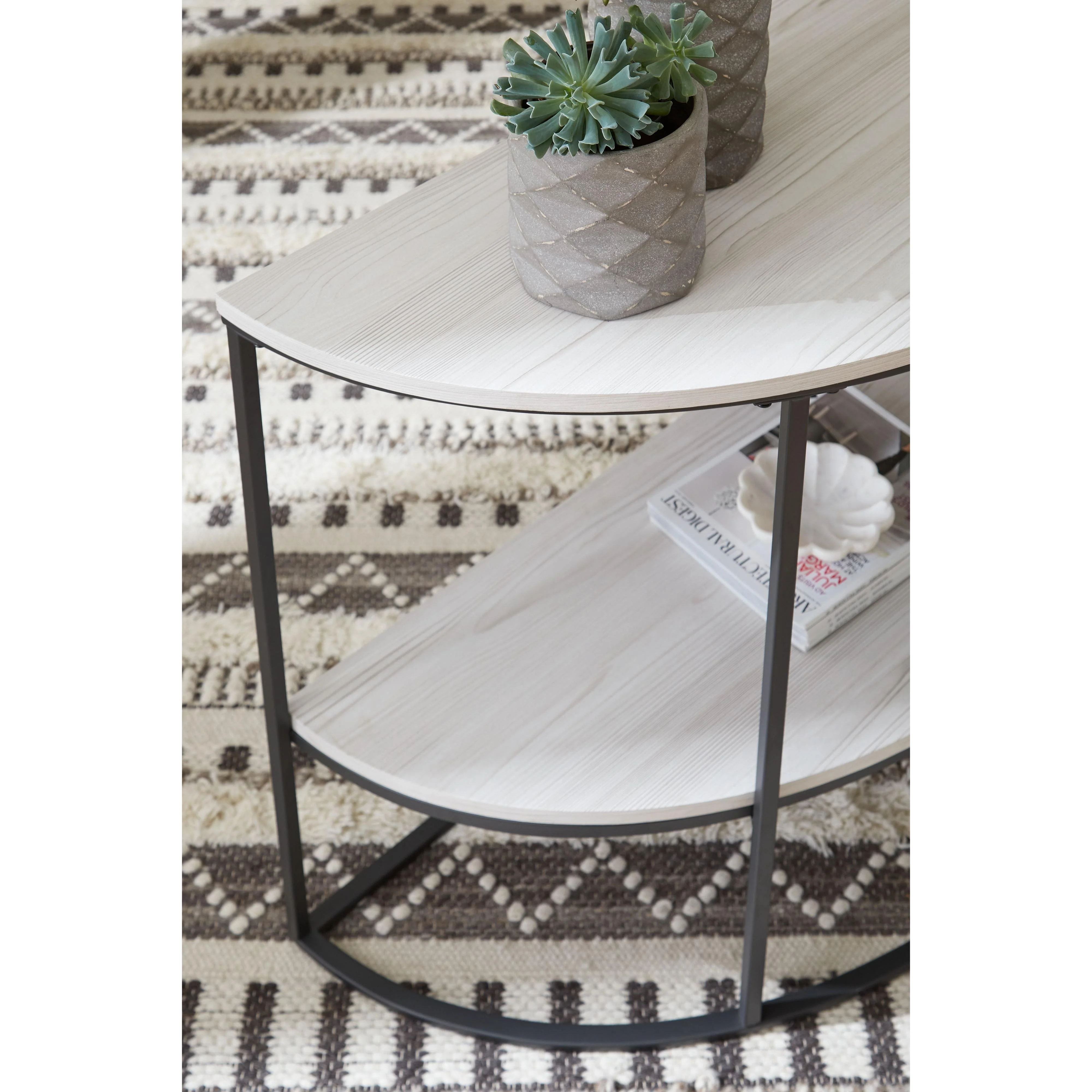 Bayflynn - Whitewash - Console Sofa Table - Image 7