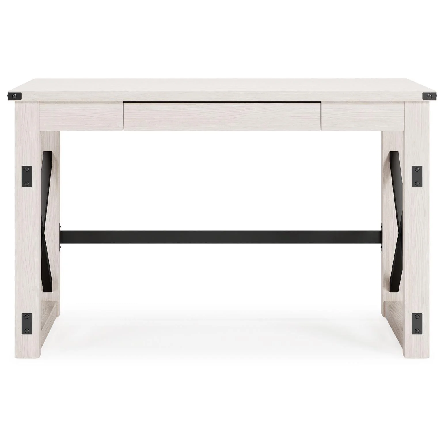 Bayflynn - Whitewash - Home Office Desk - Image 3