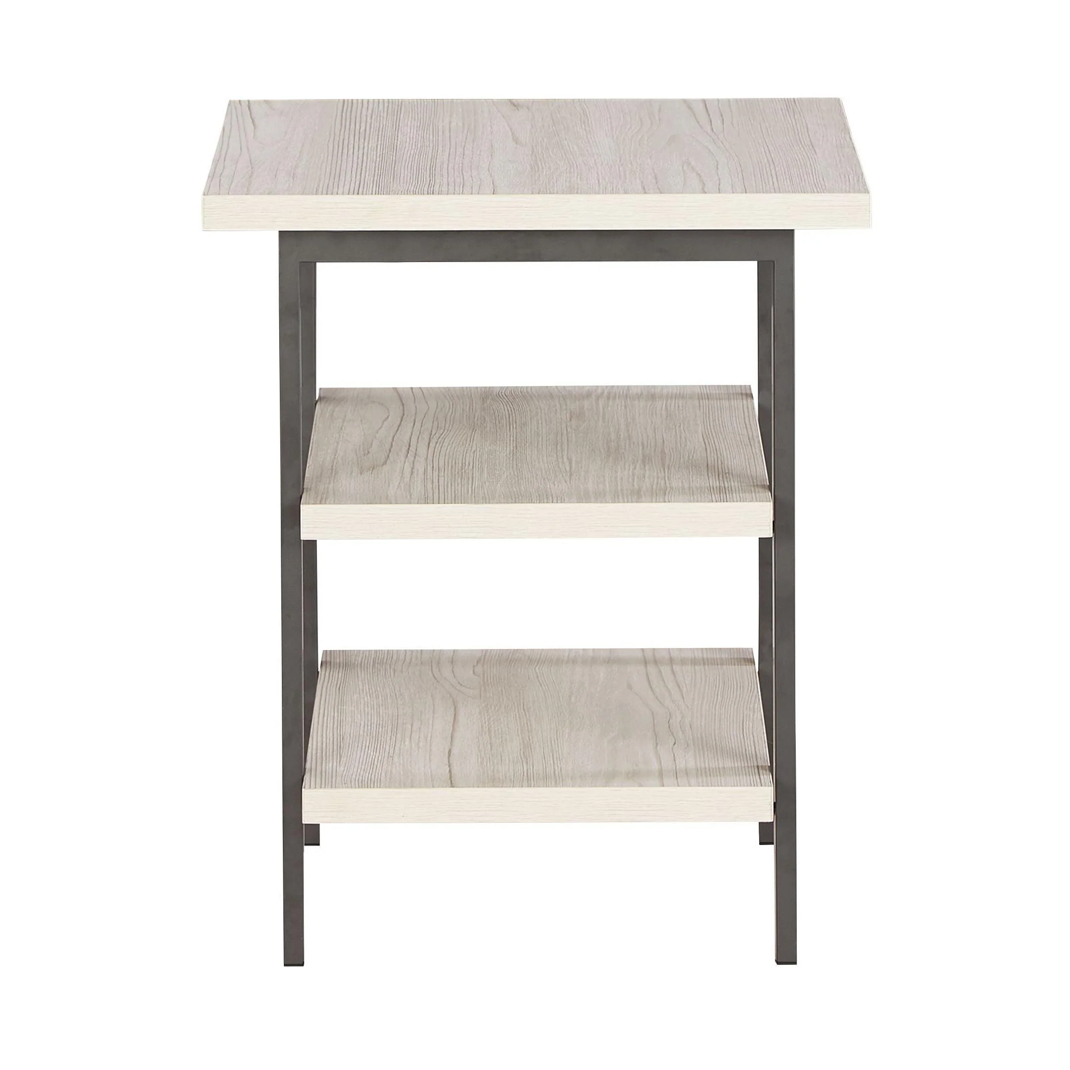 Bayflynn - Whitewash - Rectangular End Table (2/cn) - Image 3