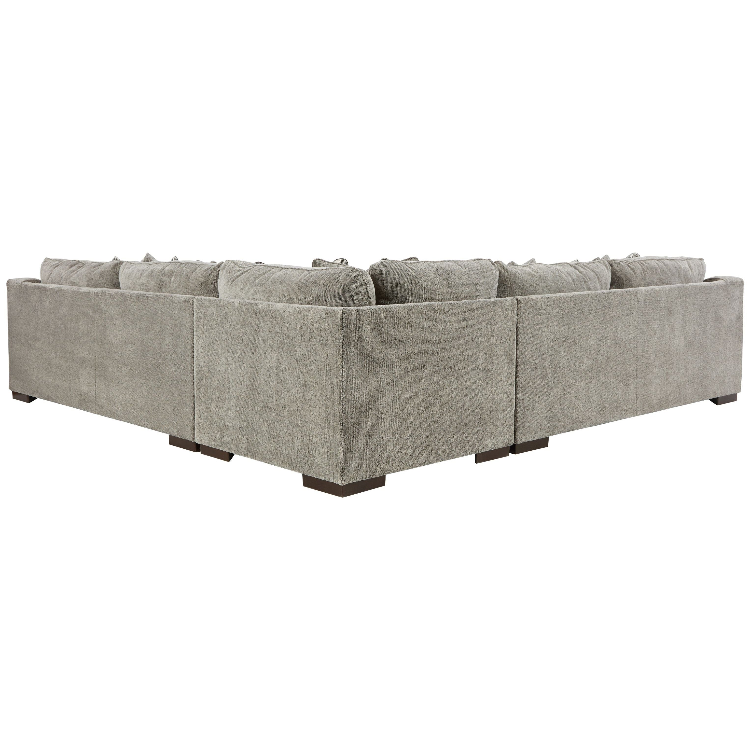 Bayless - Smoke - Left Arm Facing Sofa 3 Pc Sectional - Image 4