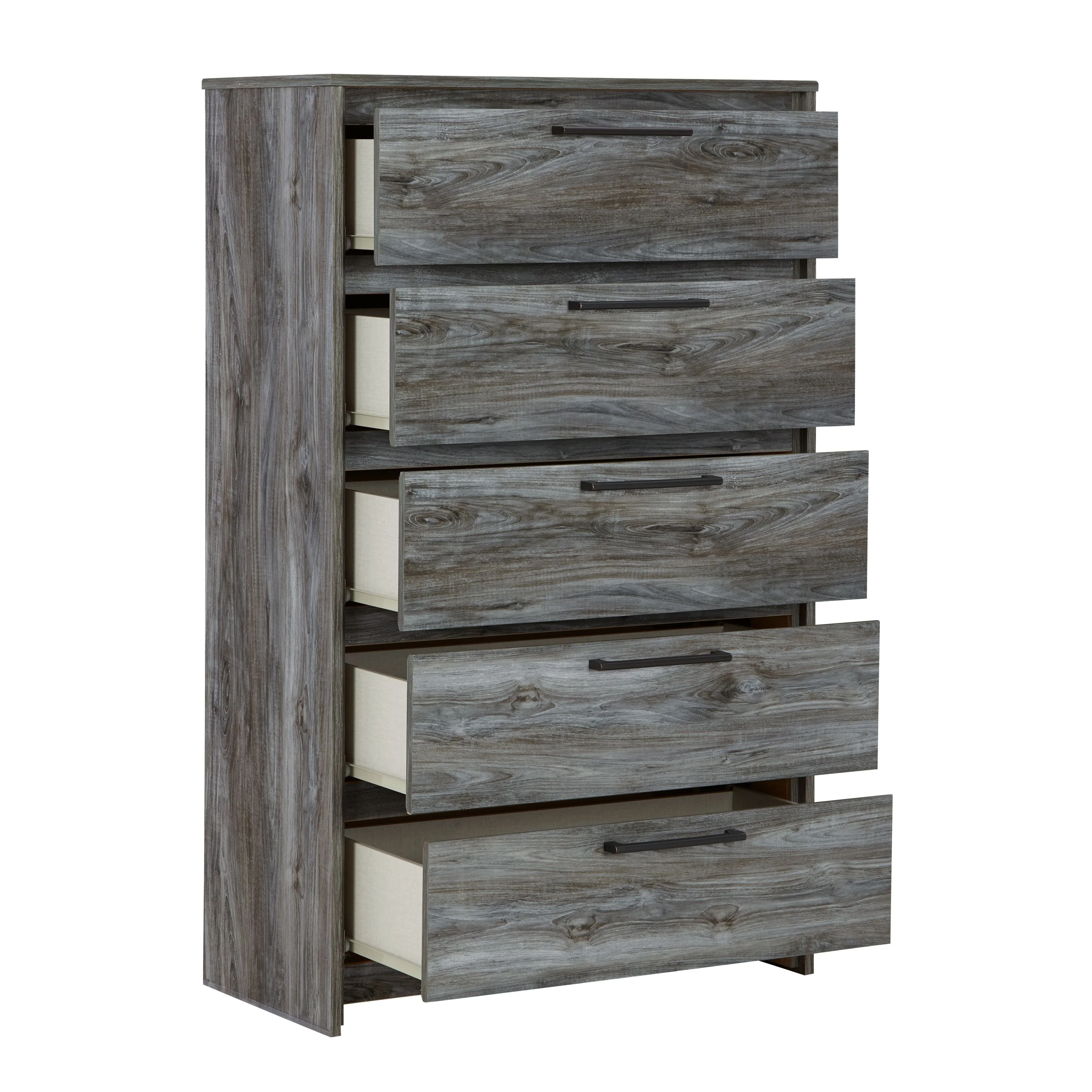 Baystorm - Gray - Five Drawer Chest - Image 3