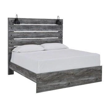 Baystorm - Gray - Queen Panel Footboard - Image 3
