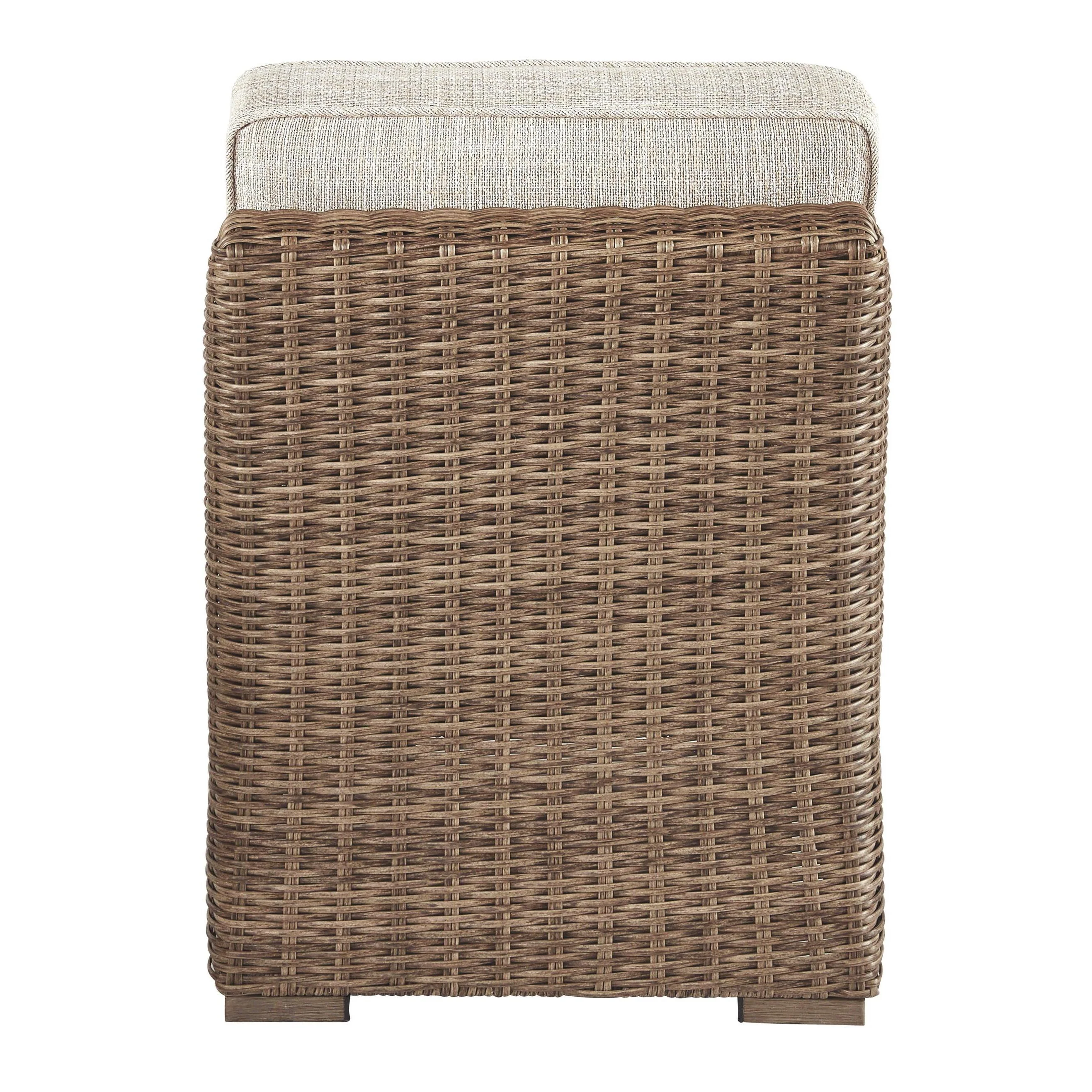 Beachcroft - Beige - Armless Chair W/cushion - Image 3
