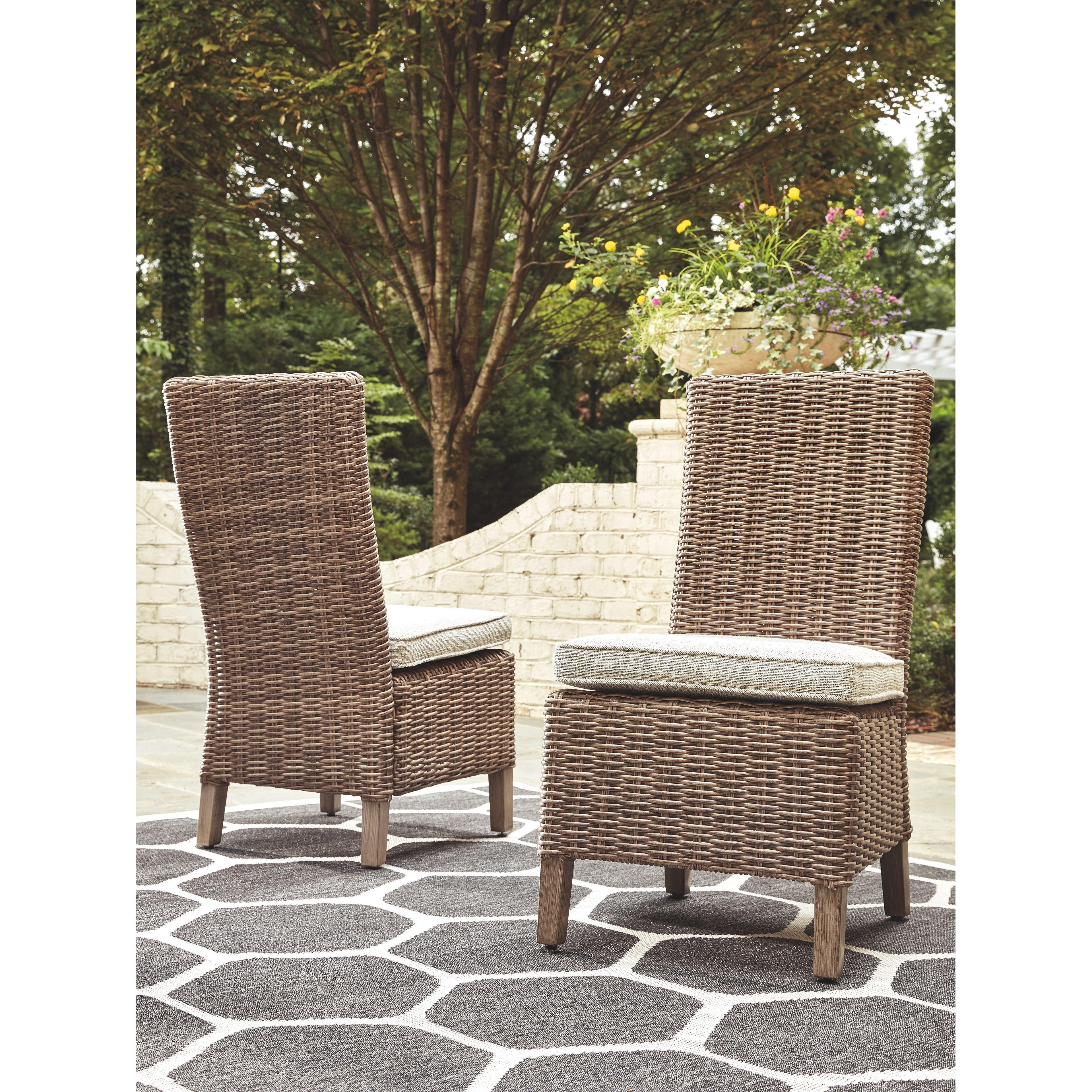 Beachcroft - Beige - Side Chair With Cushion (2/cn) - Image 5