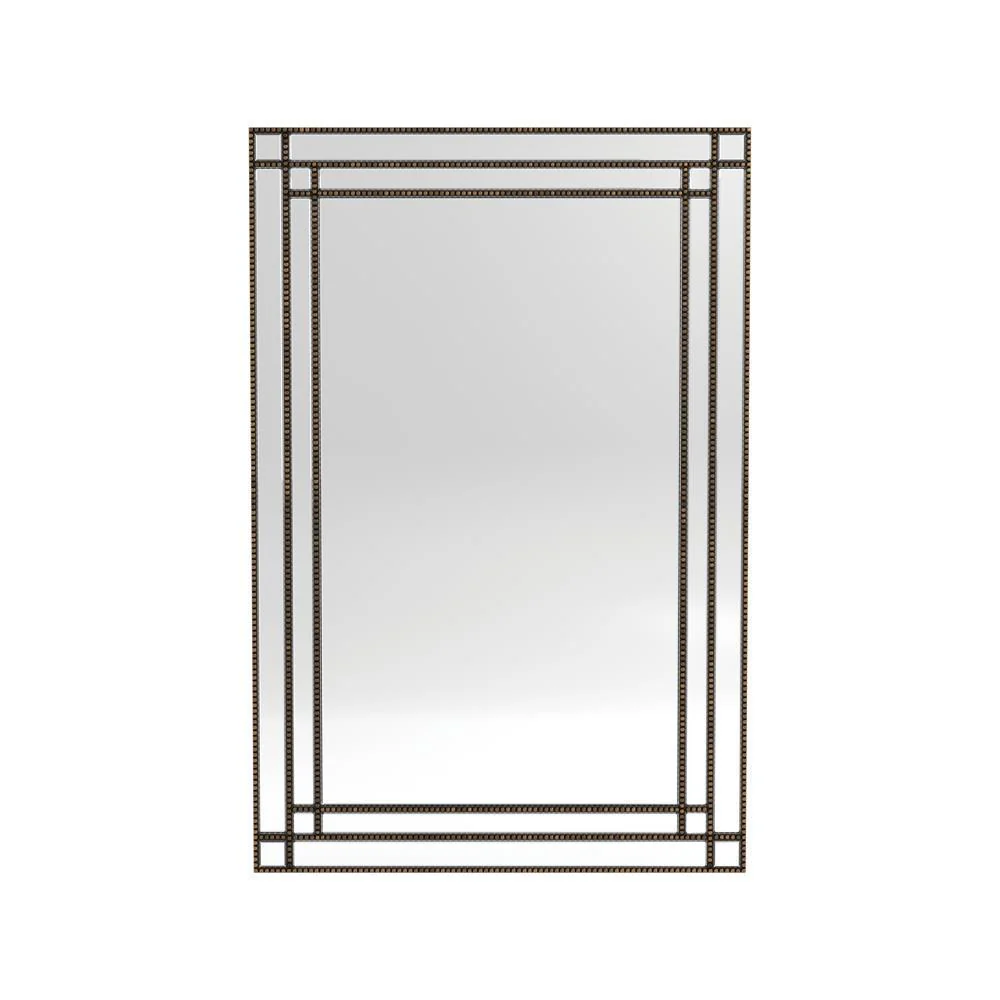 Beaded Trim Mirror Silver - Image 2