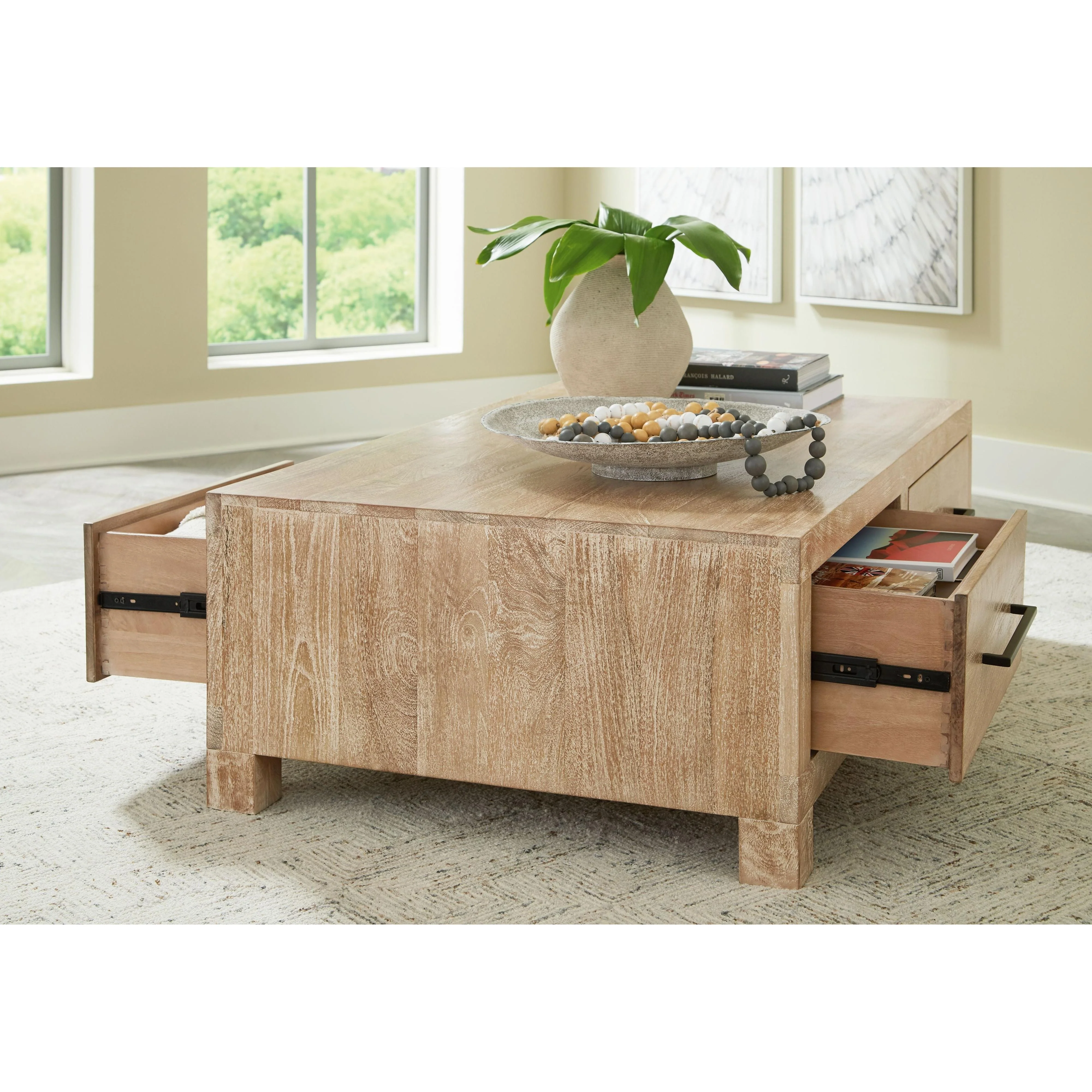 Belenburg - Brown - Cocktail Table With Storage - Image 6