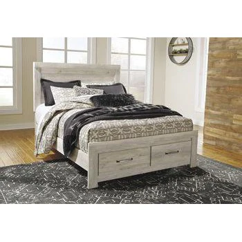 Bellaby - Whitewash - Queen Storage Footboard