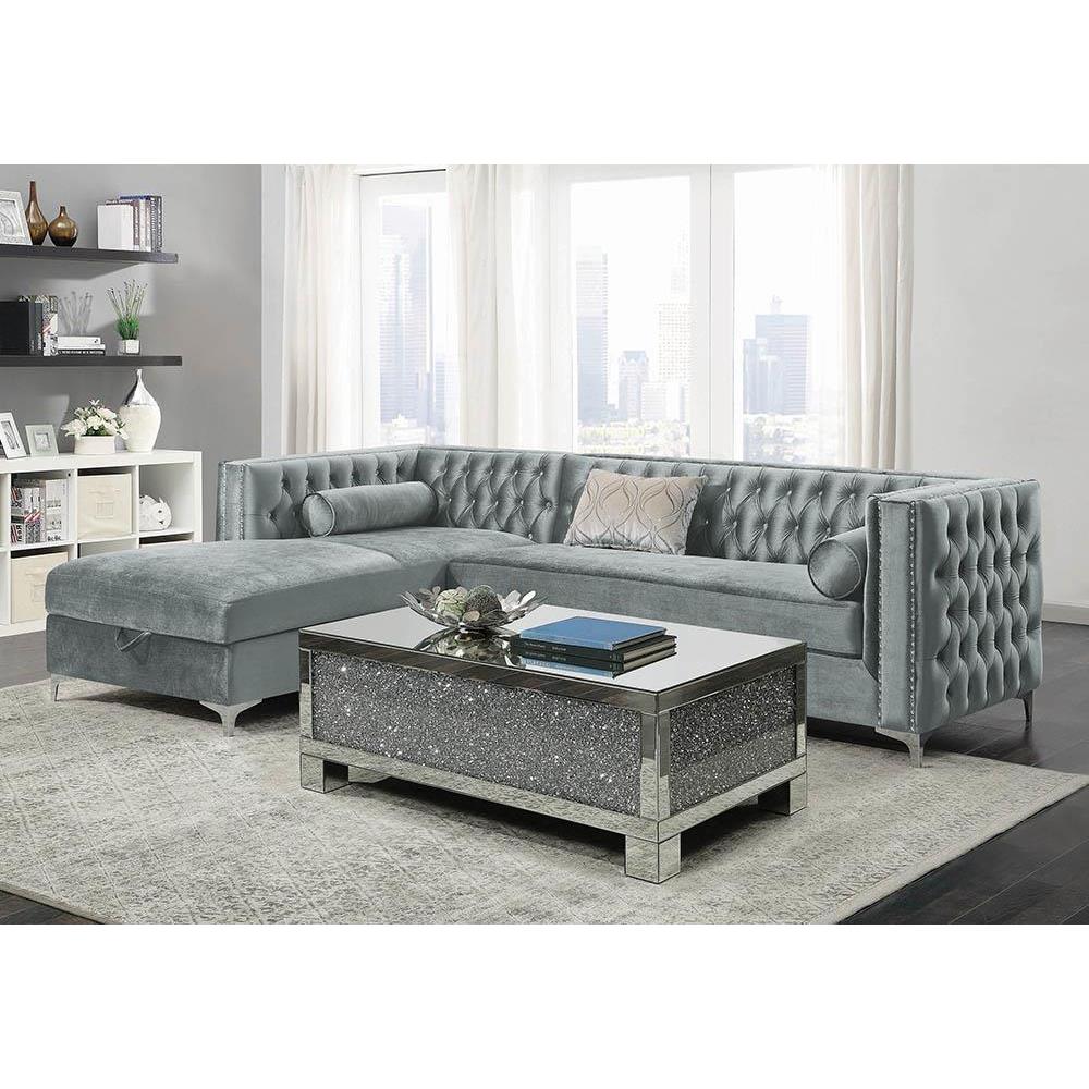 Bellaire - Sectional - Silver