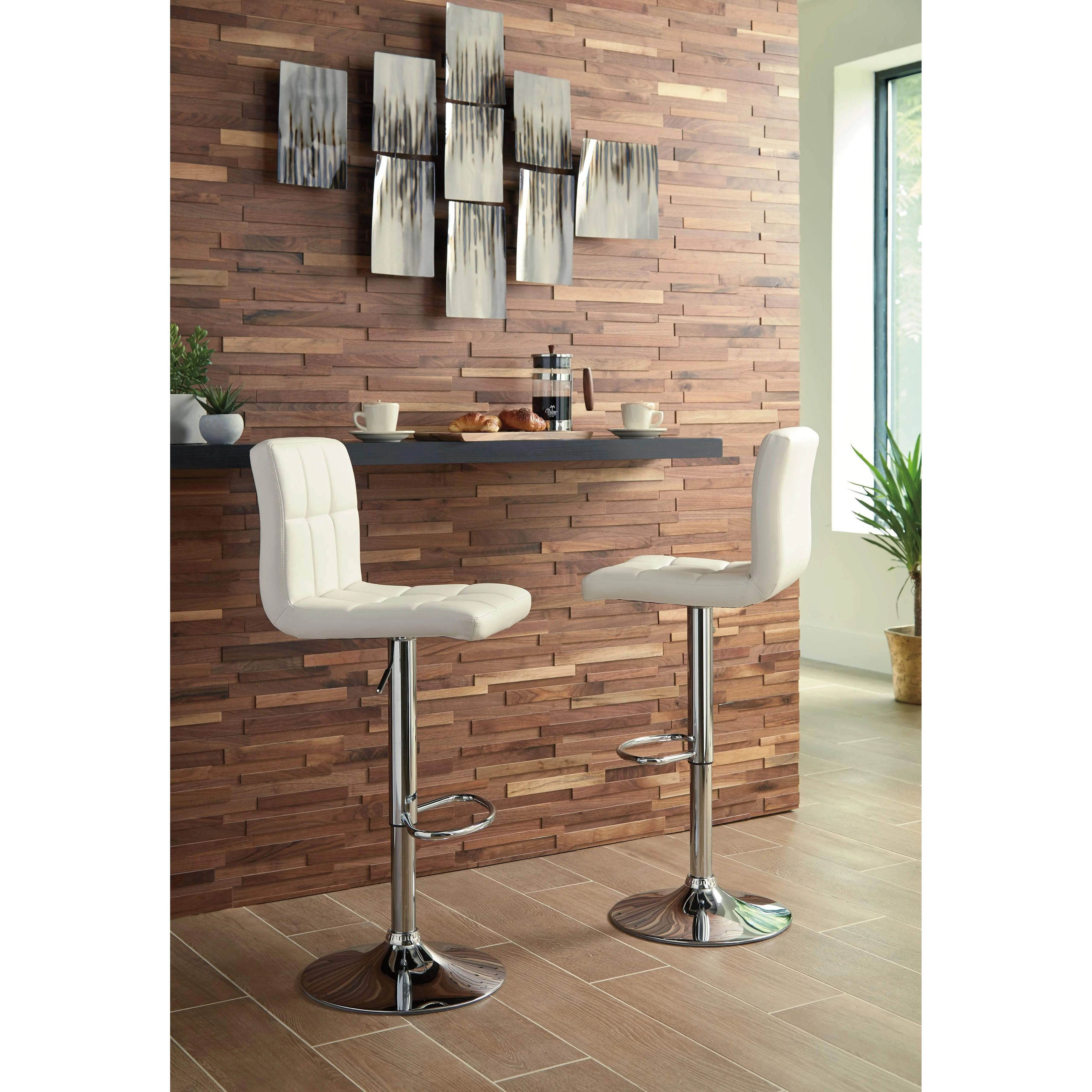 Bellatier - Bone - Tall Uph Swivel Barstool(2/cn) - Image 10