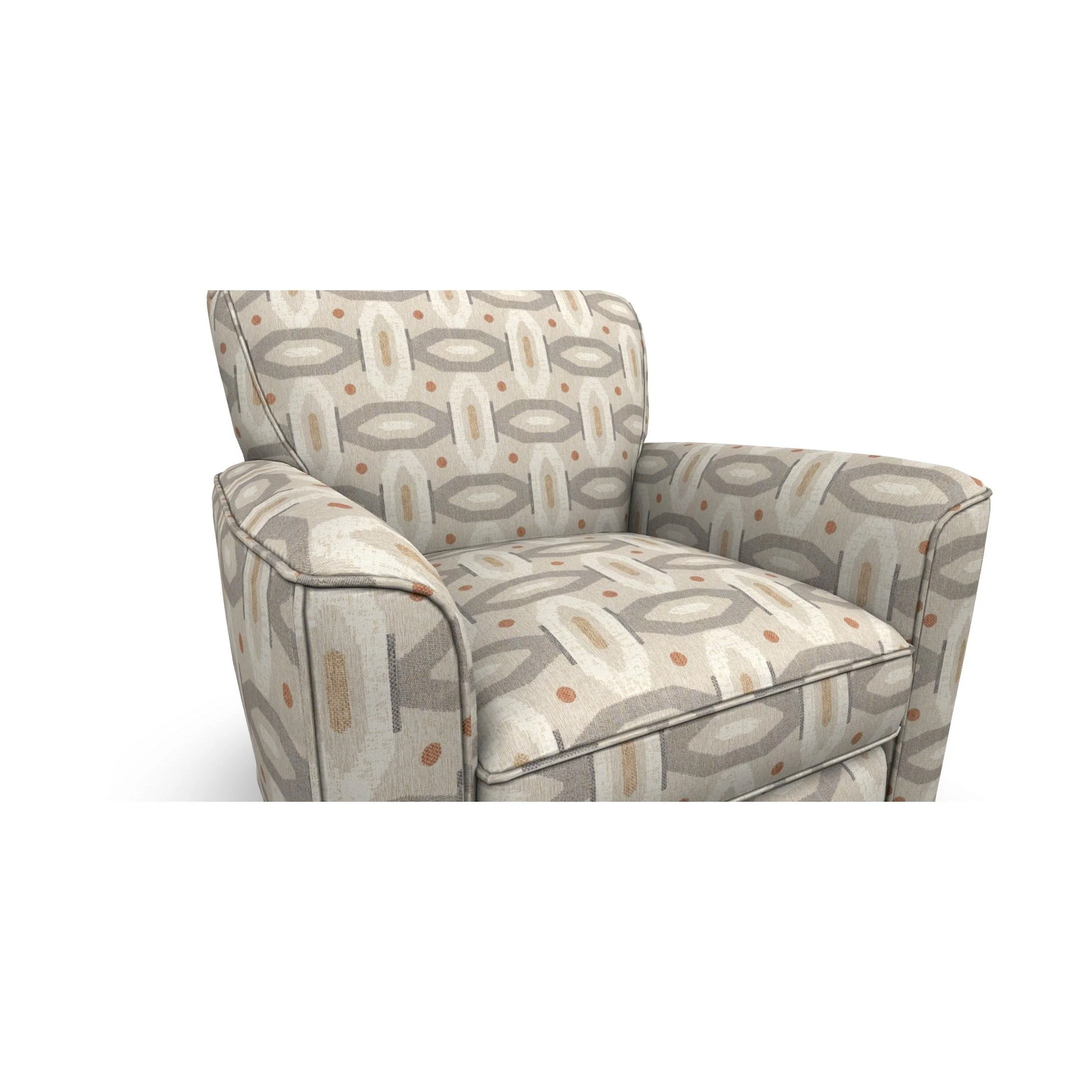Best Kaylee Swivel Glider in Stoneware - Image 3