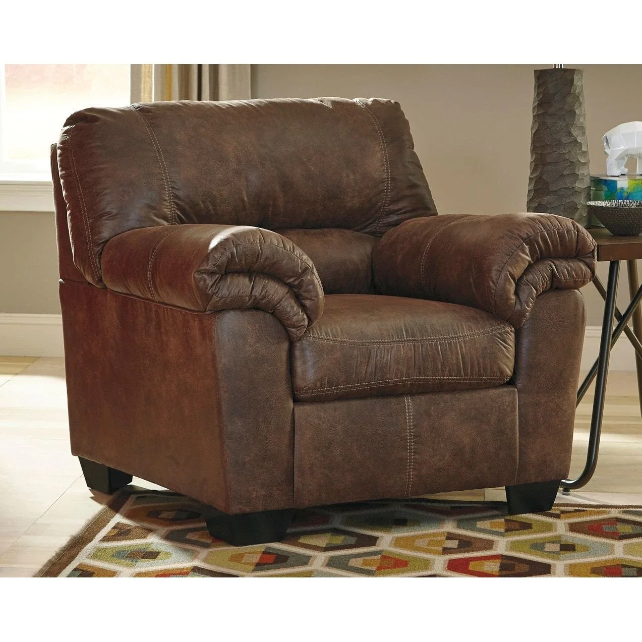 Ashley Bladen Club Chair in Coffee - Image 11
