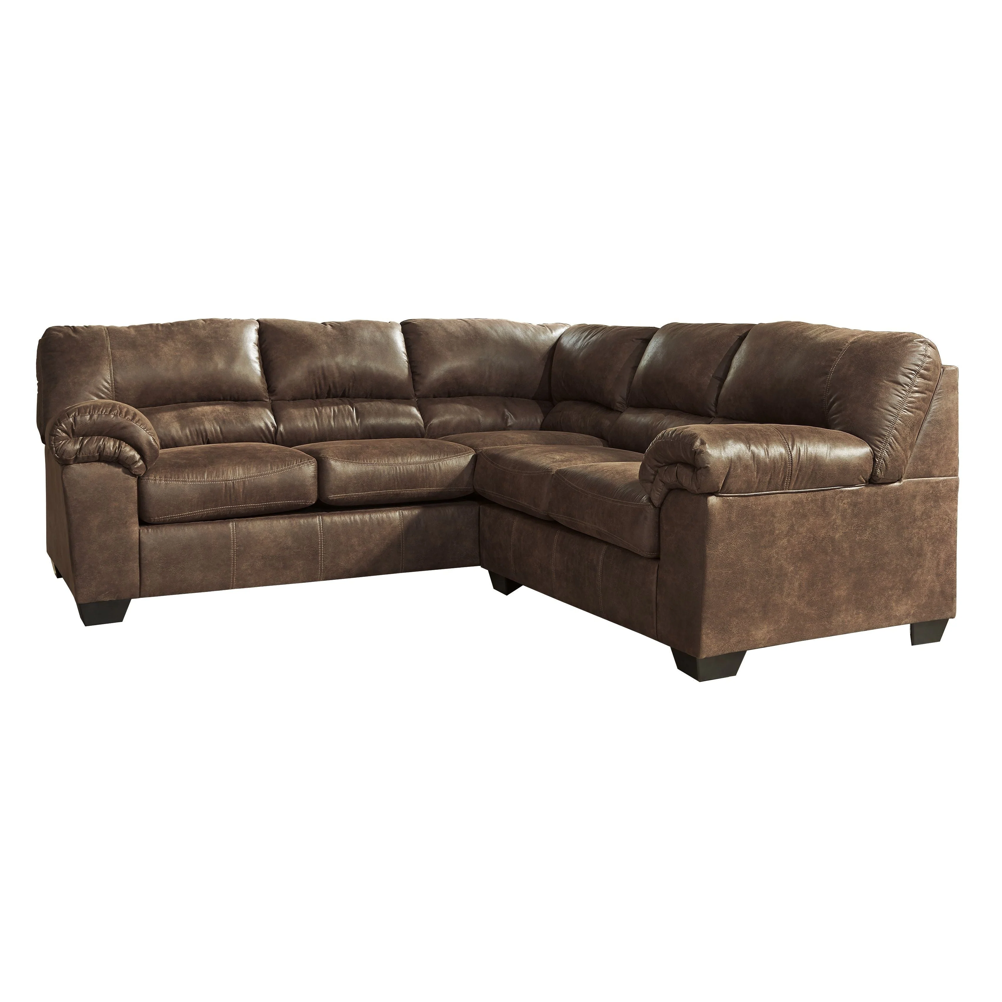Ashley Bladen Left Sofa, Right Loveseat 2 Piece Sectional in Coffee - Image 5