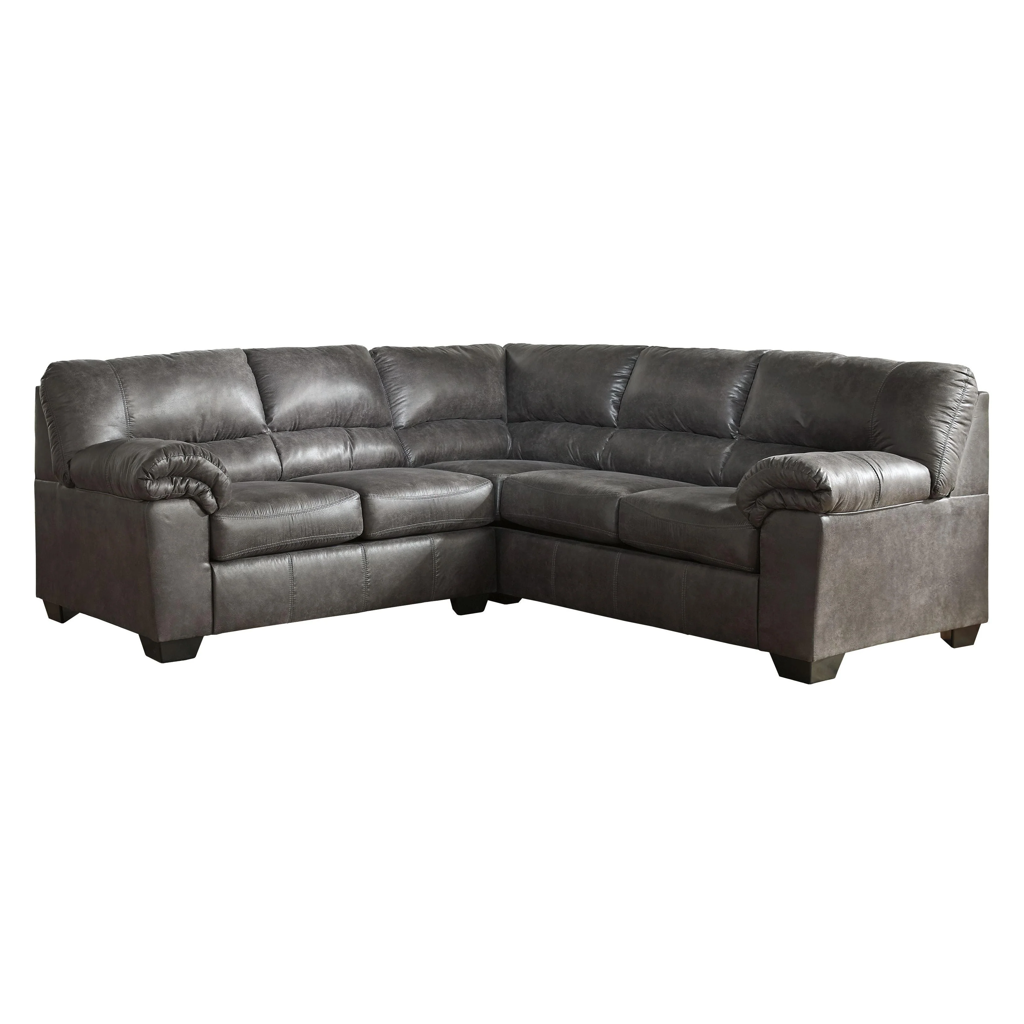 Ashley Bladen Right Sofa, Left Loveseat 2 Piece Sectional in Slate - Image 14