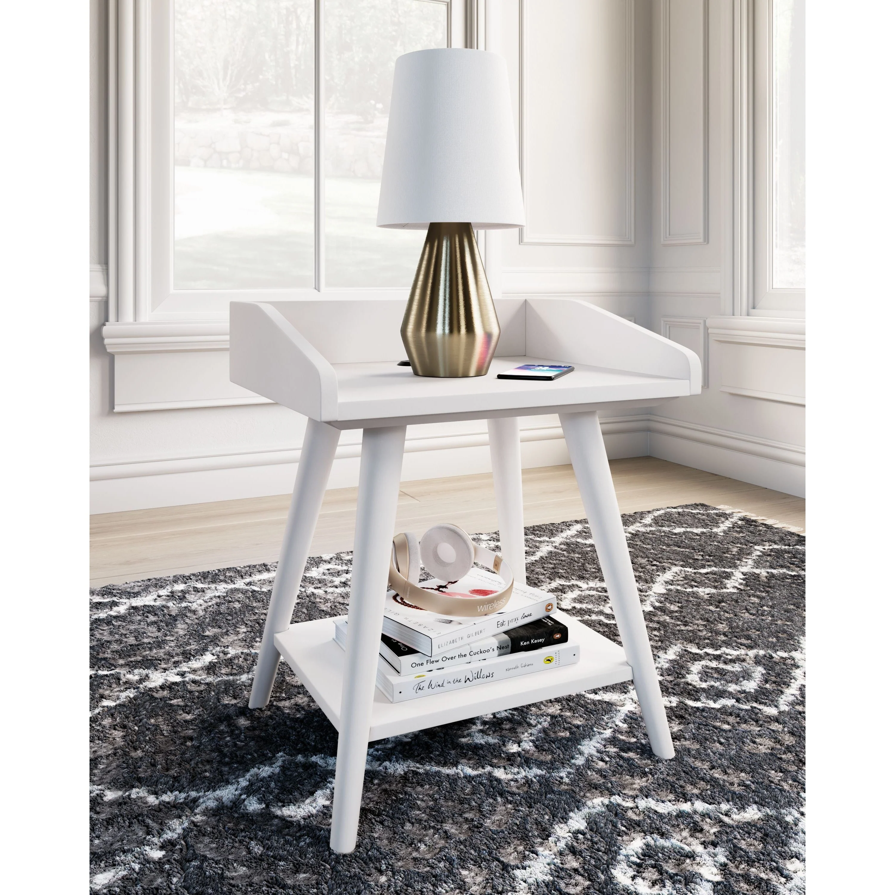 Blariden - White - Accent Table - Image 8