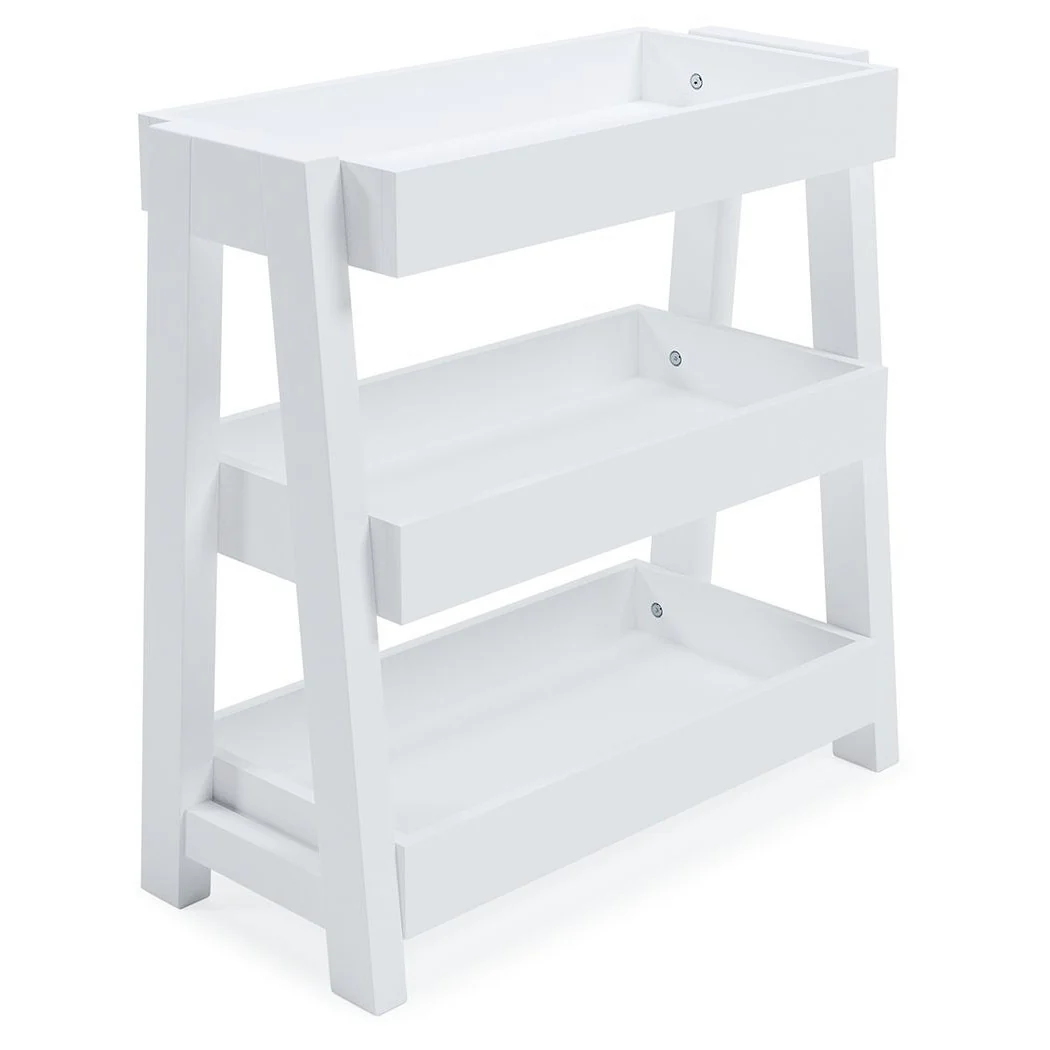 Blariden - White - Shelf Accent Table