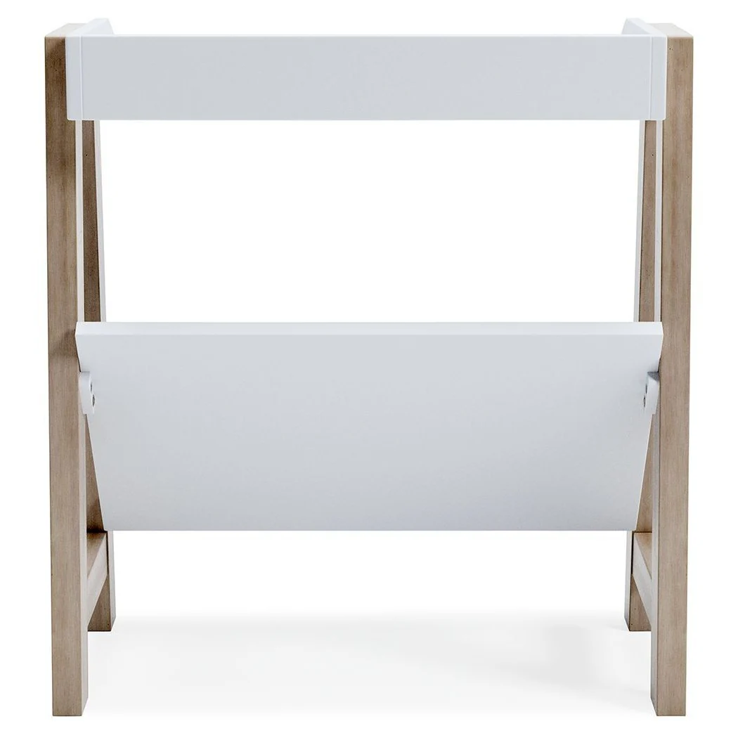 Blariden - White/tan - Small Bookcase - Image 6