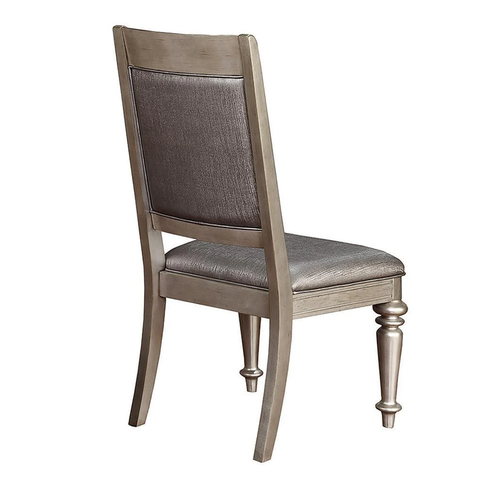 Bling Game Collection - Side Chair - Silver - Image 10