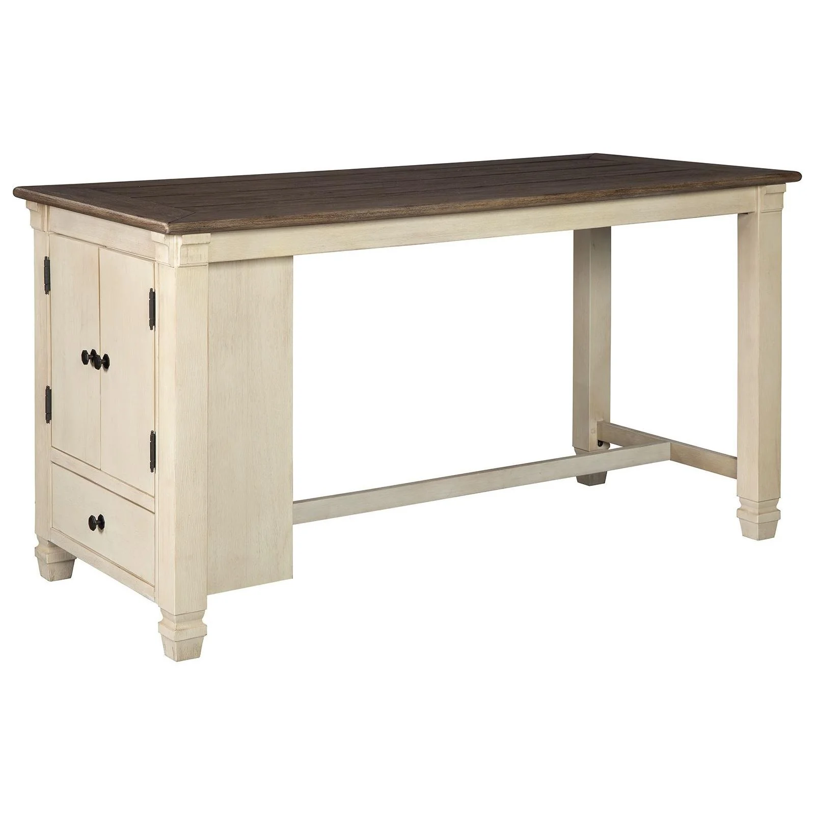 Bolanburg - Brown / Beige - Rect Dining Room Counter Height Table