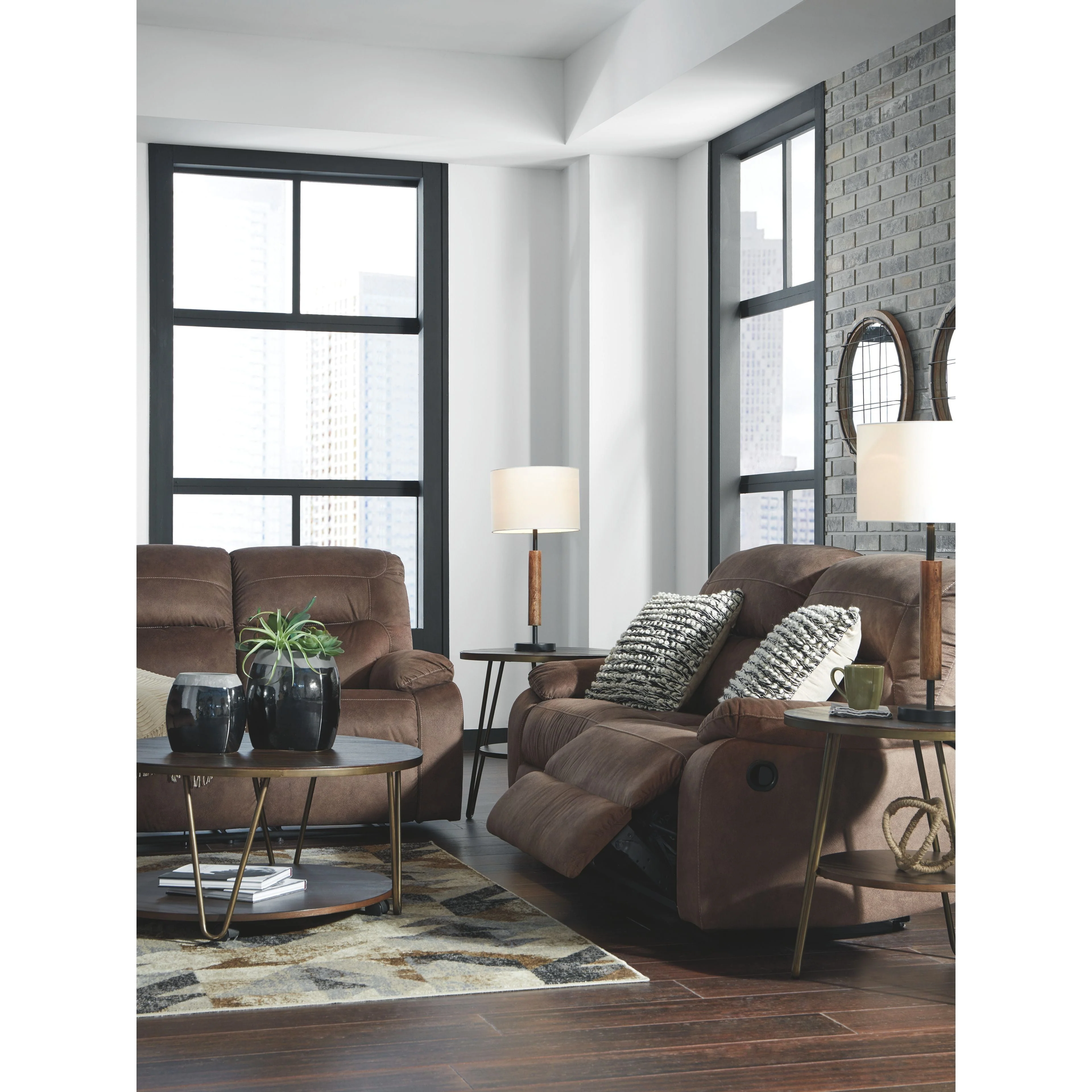 Bolzano - Coffee - 2 Seat Reclining Sofa - Image 13