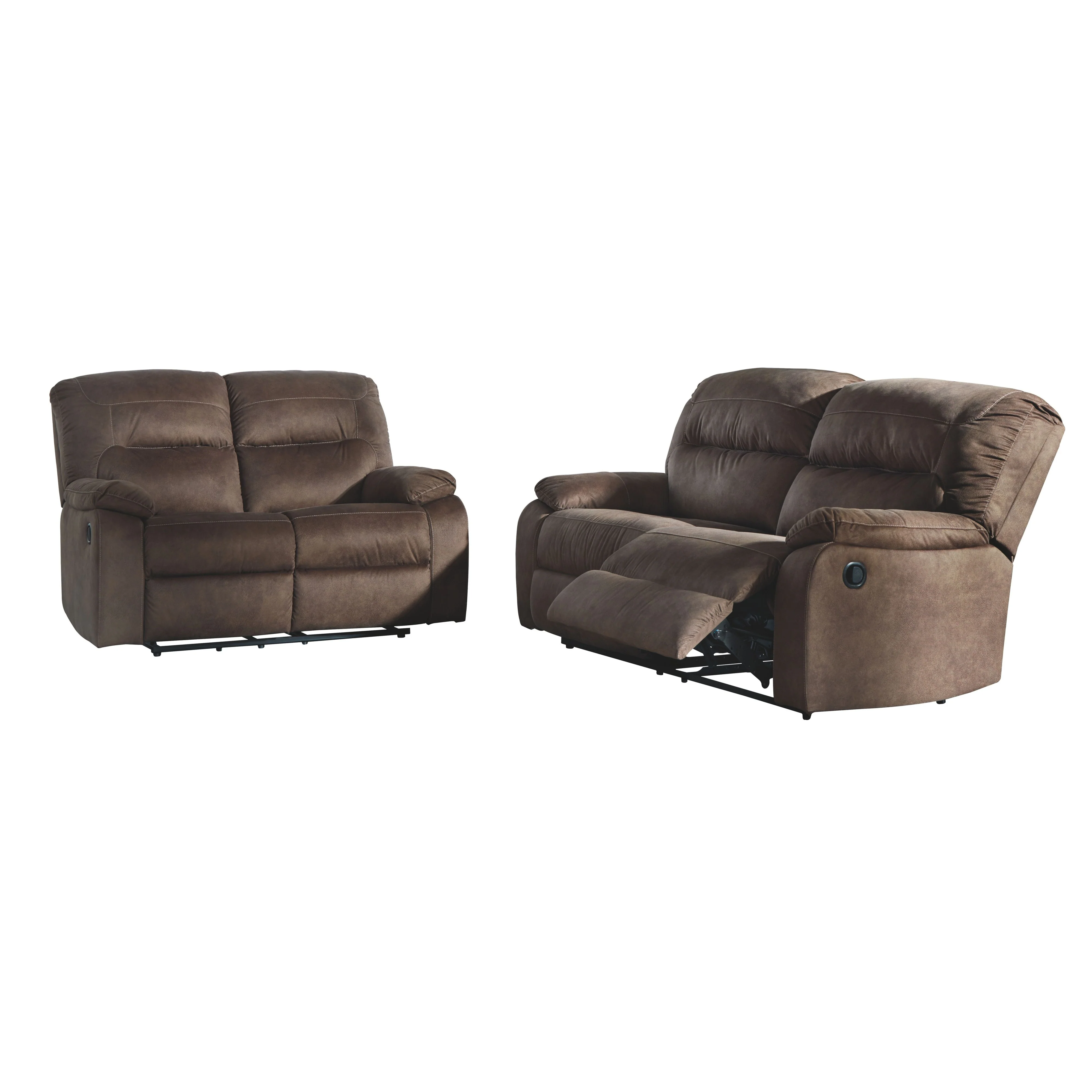 Bolzano - Coffee - Reclining Loveseat - Image 25