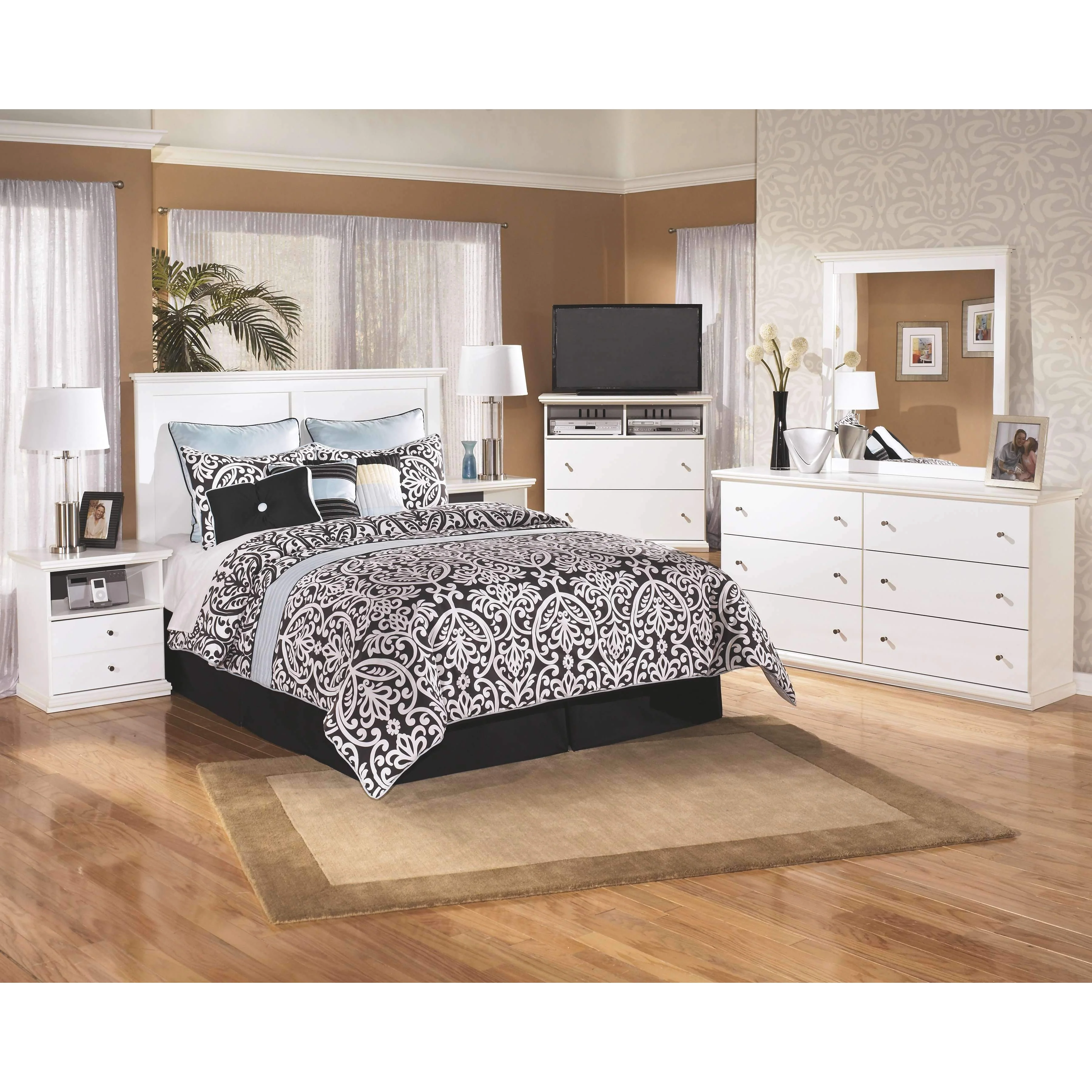 Bostwick - White - Queen Panel Headboard - Image 4